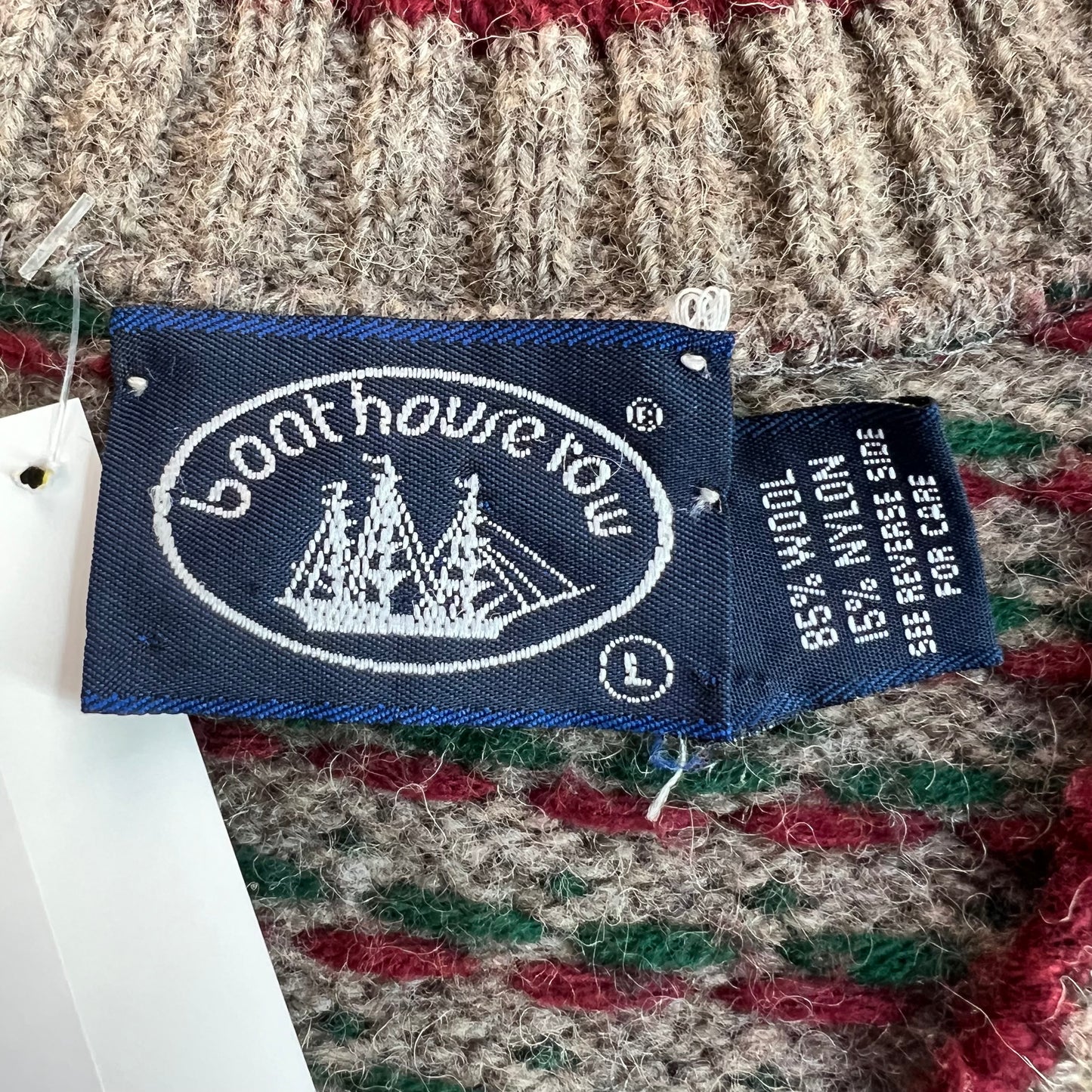 Vintage Boat House Row Sweater Vest