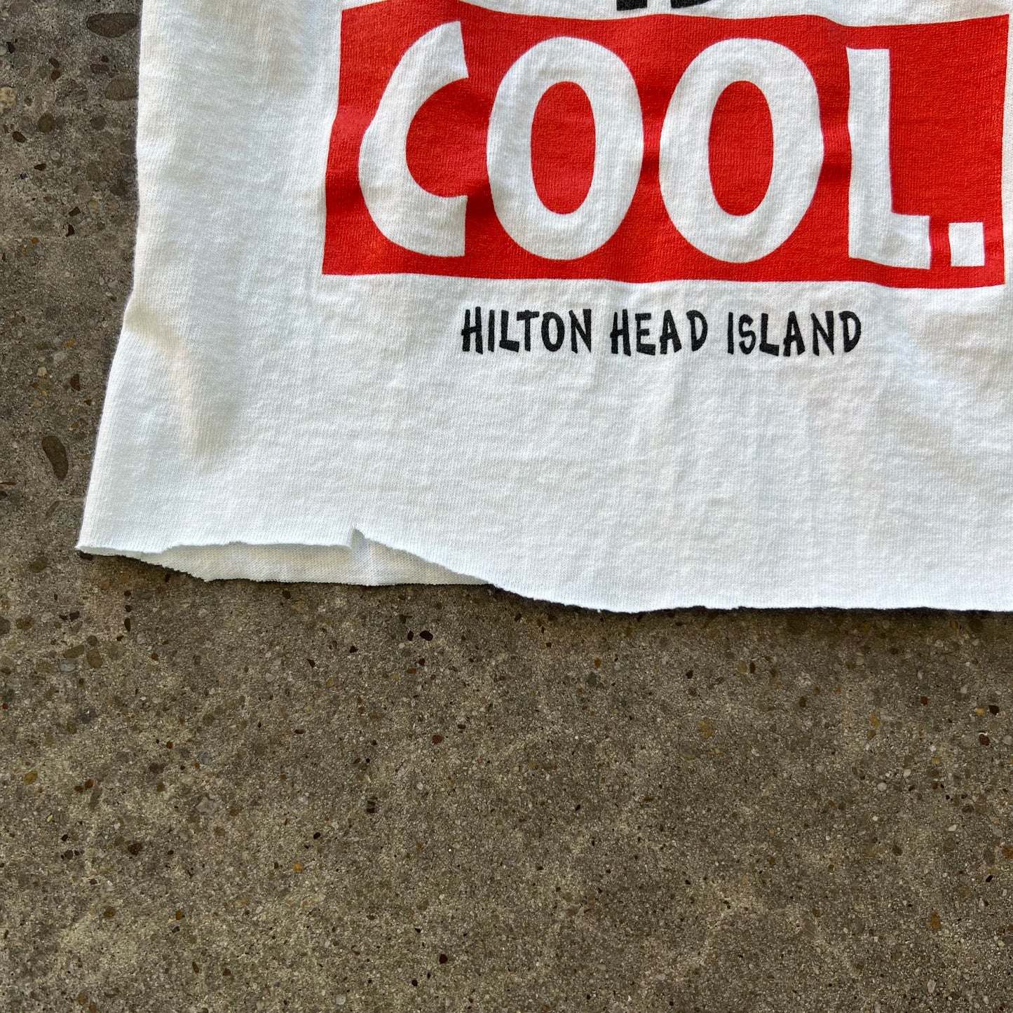 Vintage Drool Is Cool Baby Tee
