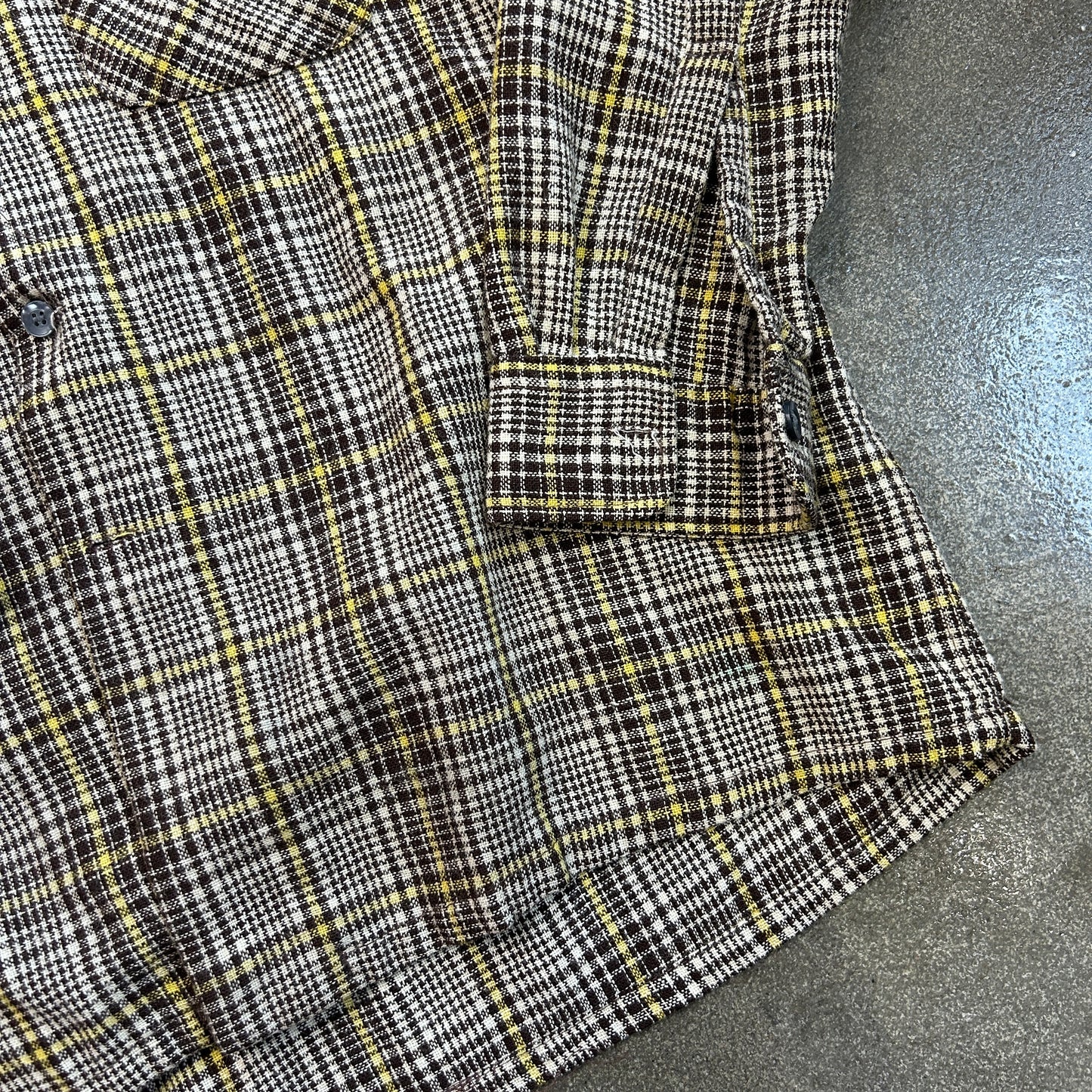 Vintage JCPenny Plaid Button Up