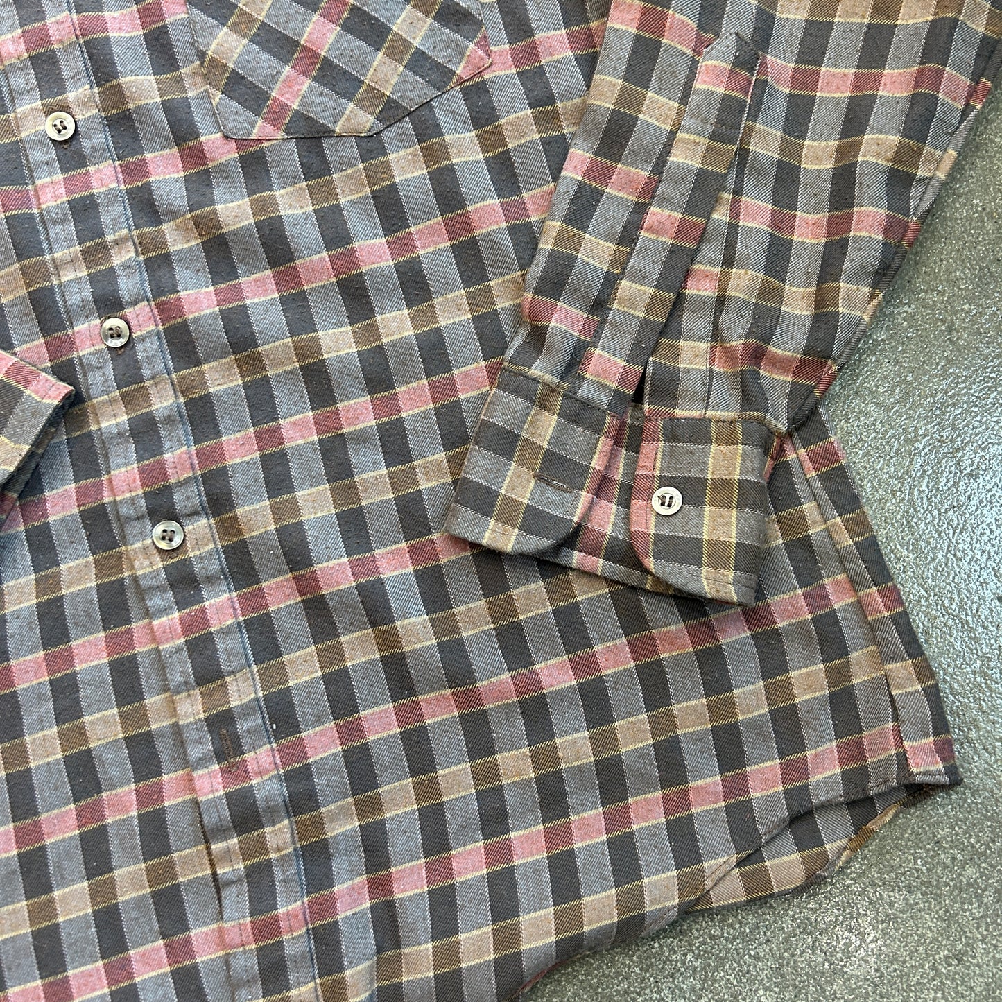 Vintage Campus Flannel