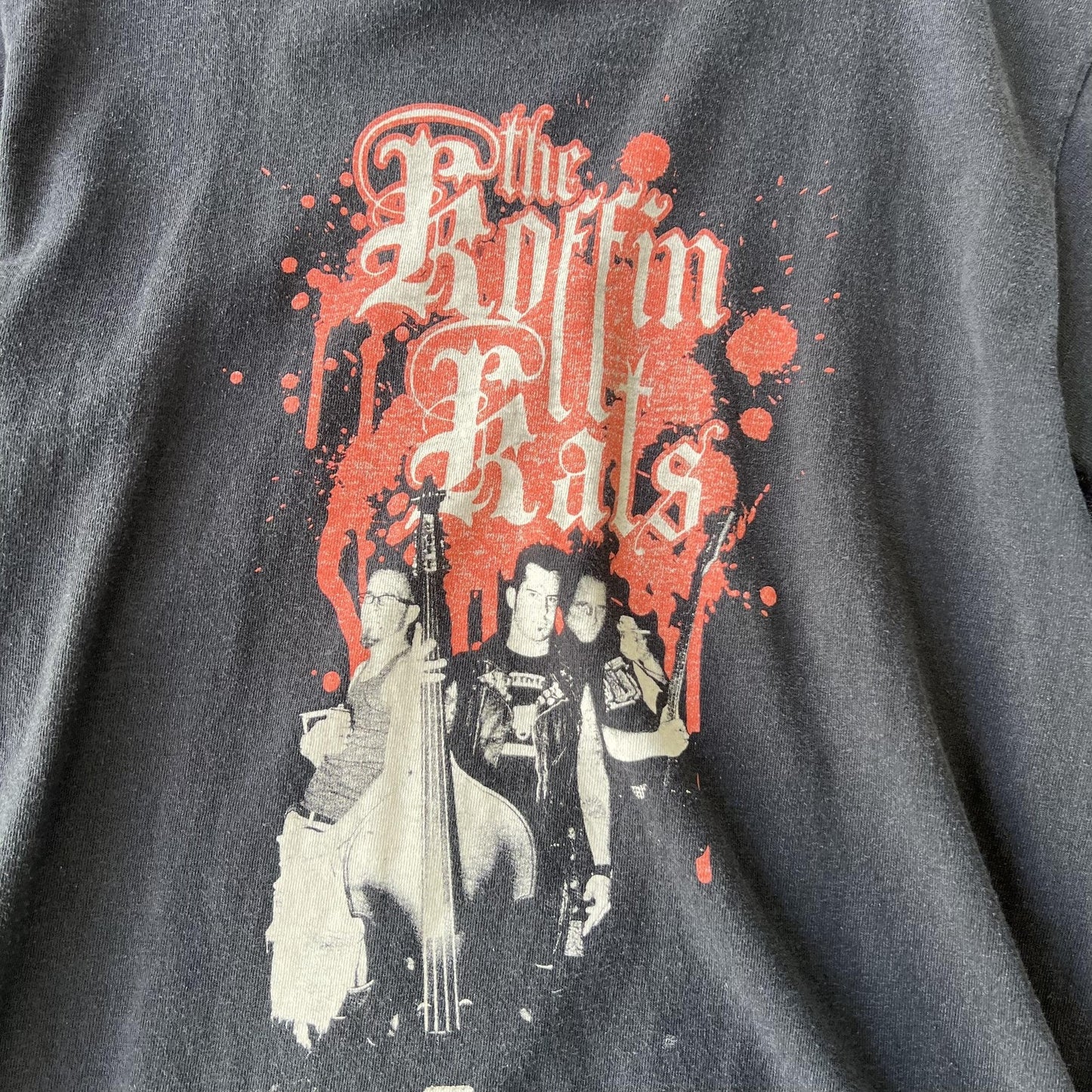 Y2K The Koffin Kats Psychobilly Punk Tee
