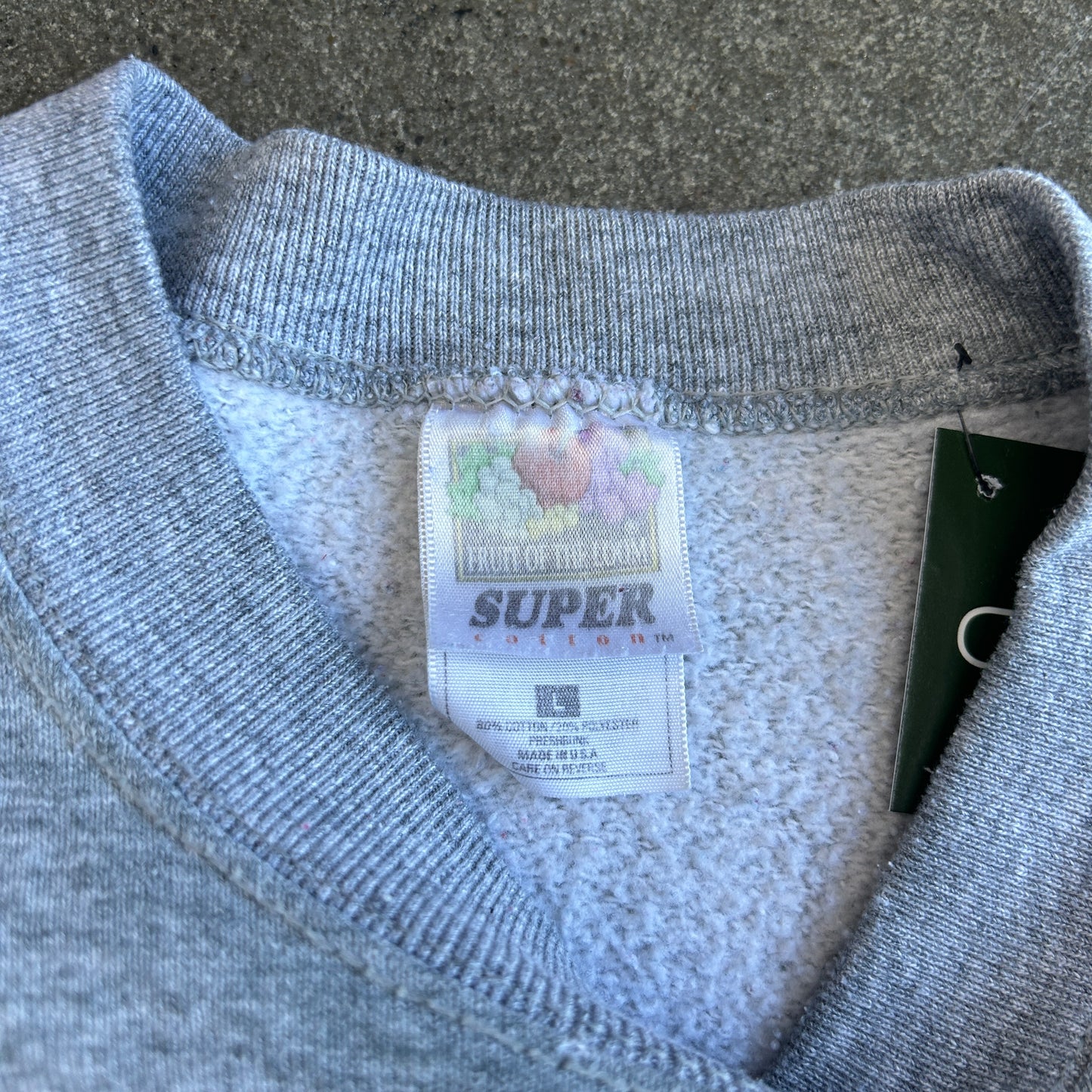 Vintage York College Baseball Sweatshirt