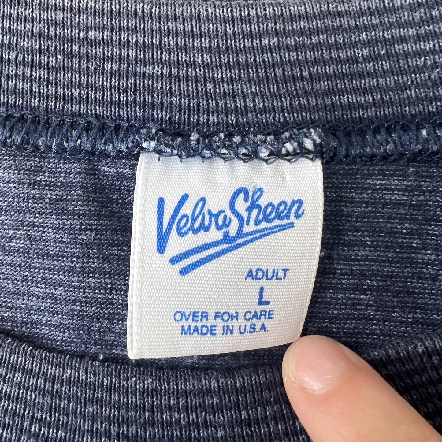 Vintage 90s Mickey Mouse Pinstripe Tee