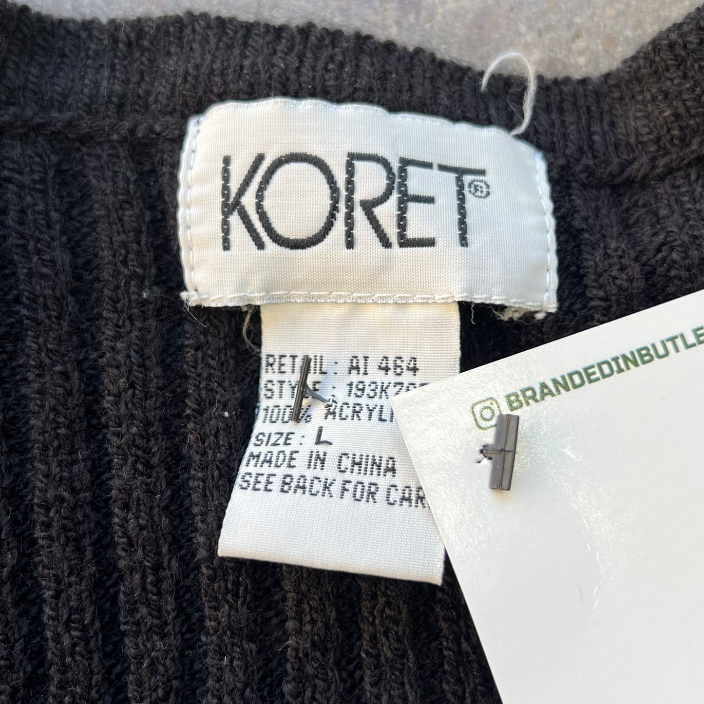 Vintage Koret Sweater Vest