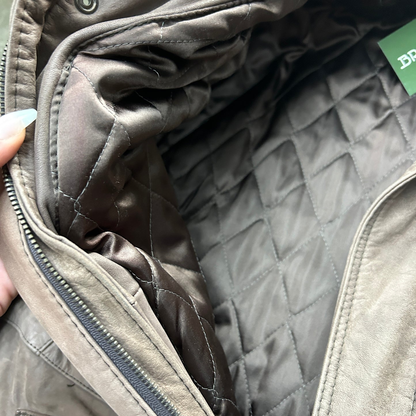 Vintage 80s Peter England Leather Jacket