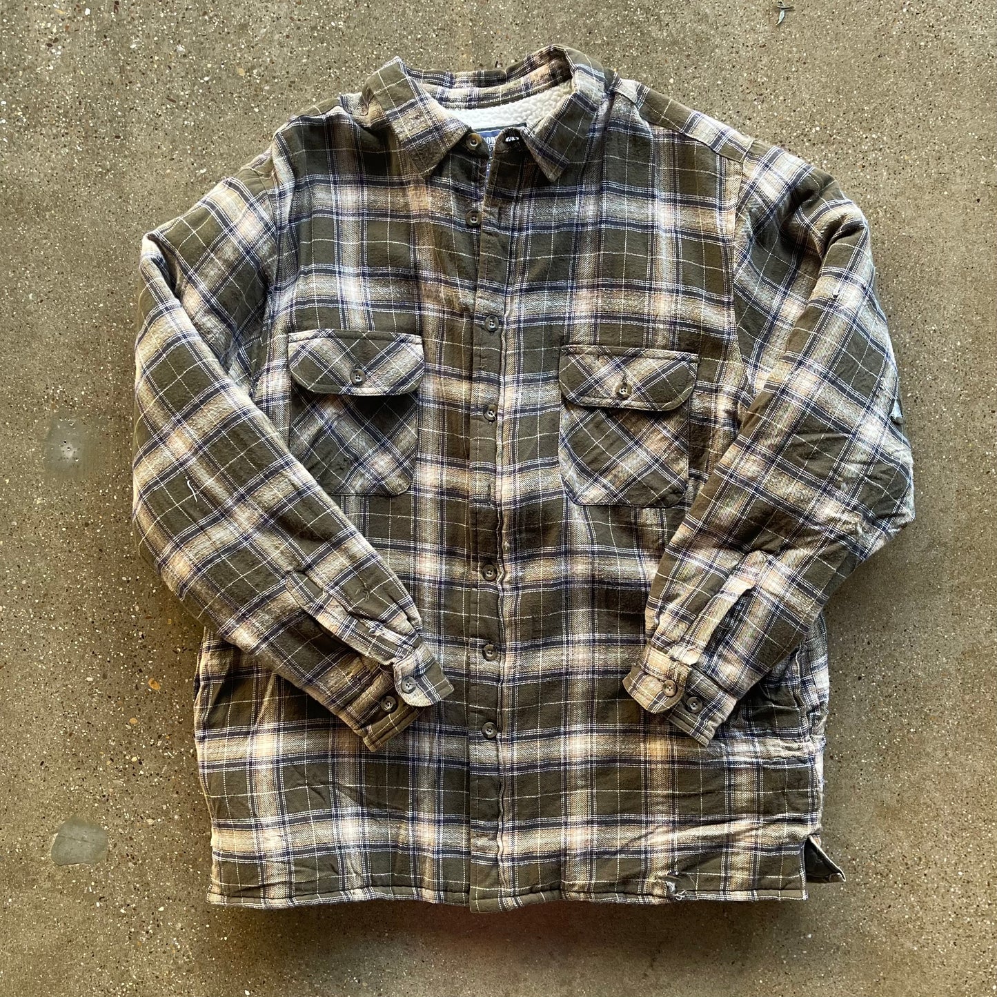 Vintage North East Outfitters Quilted Flannel