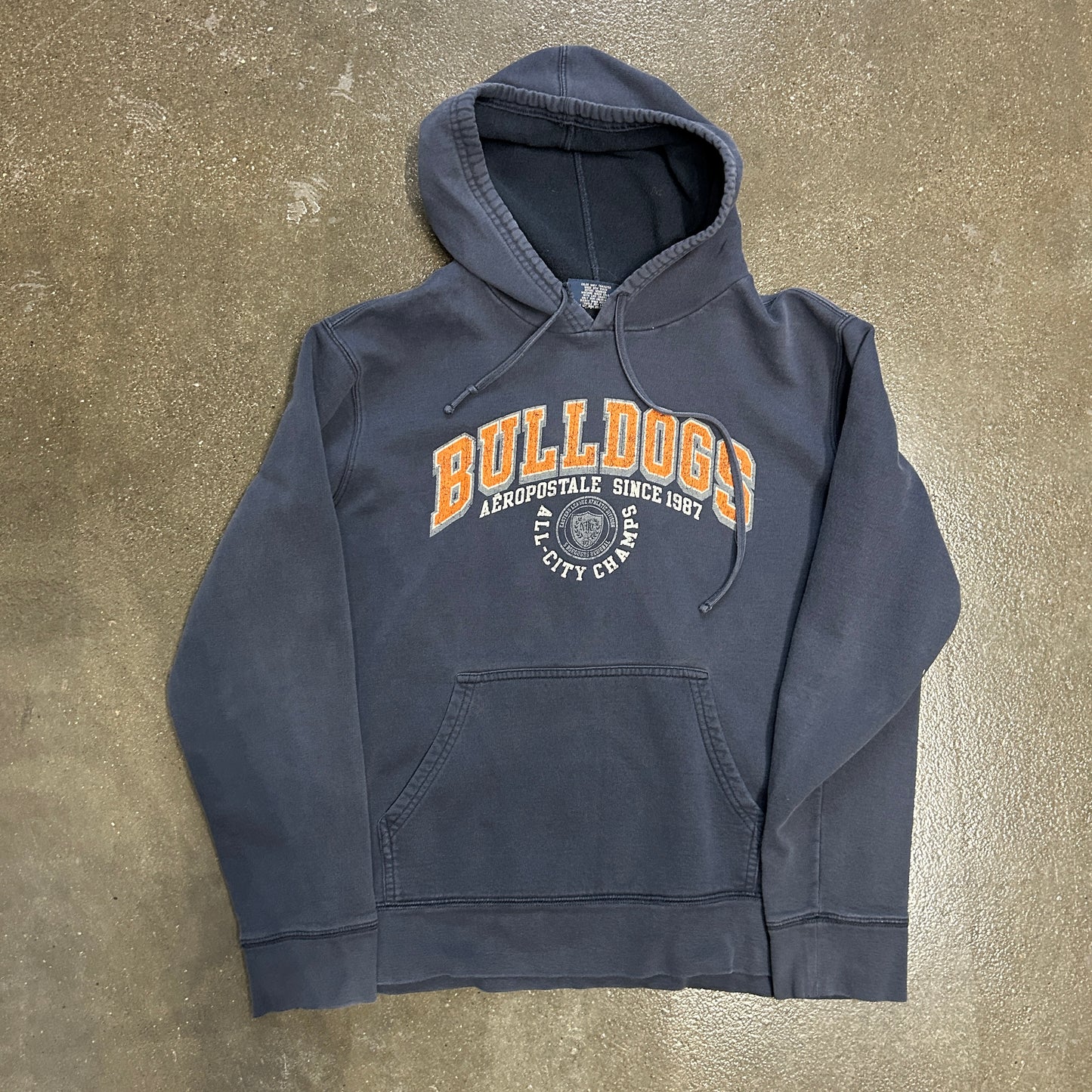 Vintage Aeropostale Bulldogs All City Champs Hoodie