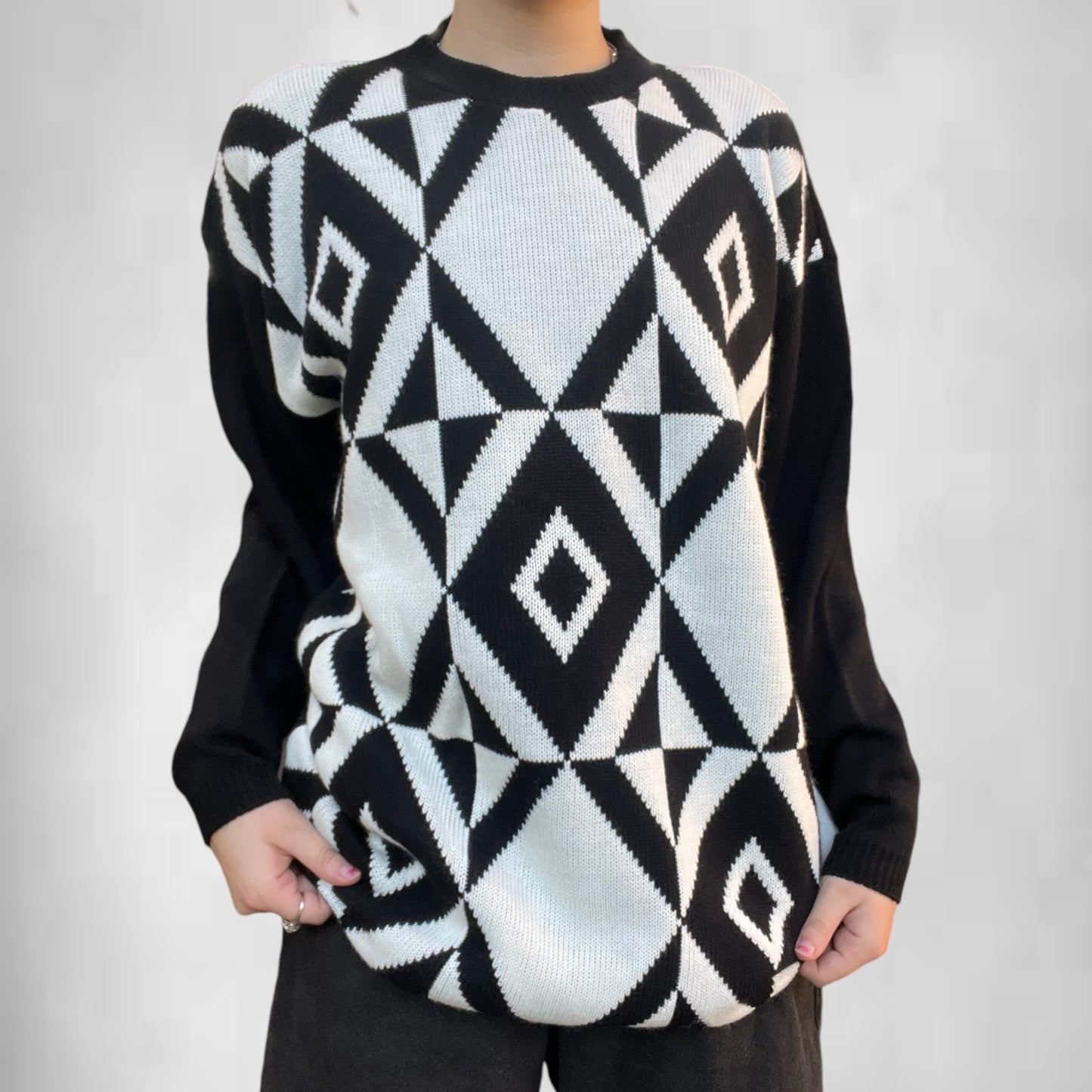 Vintage Cabin Creek Illusion Sweater