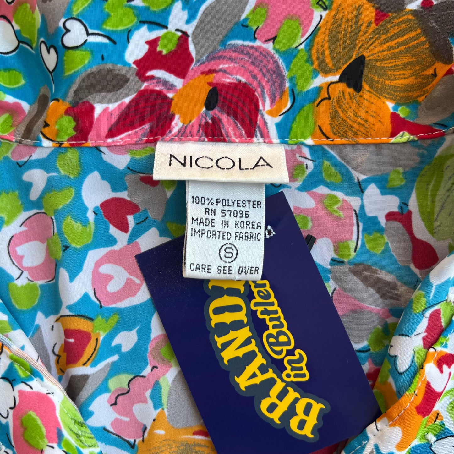 Vintage Nicola Floral Shirt