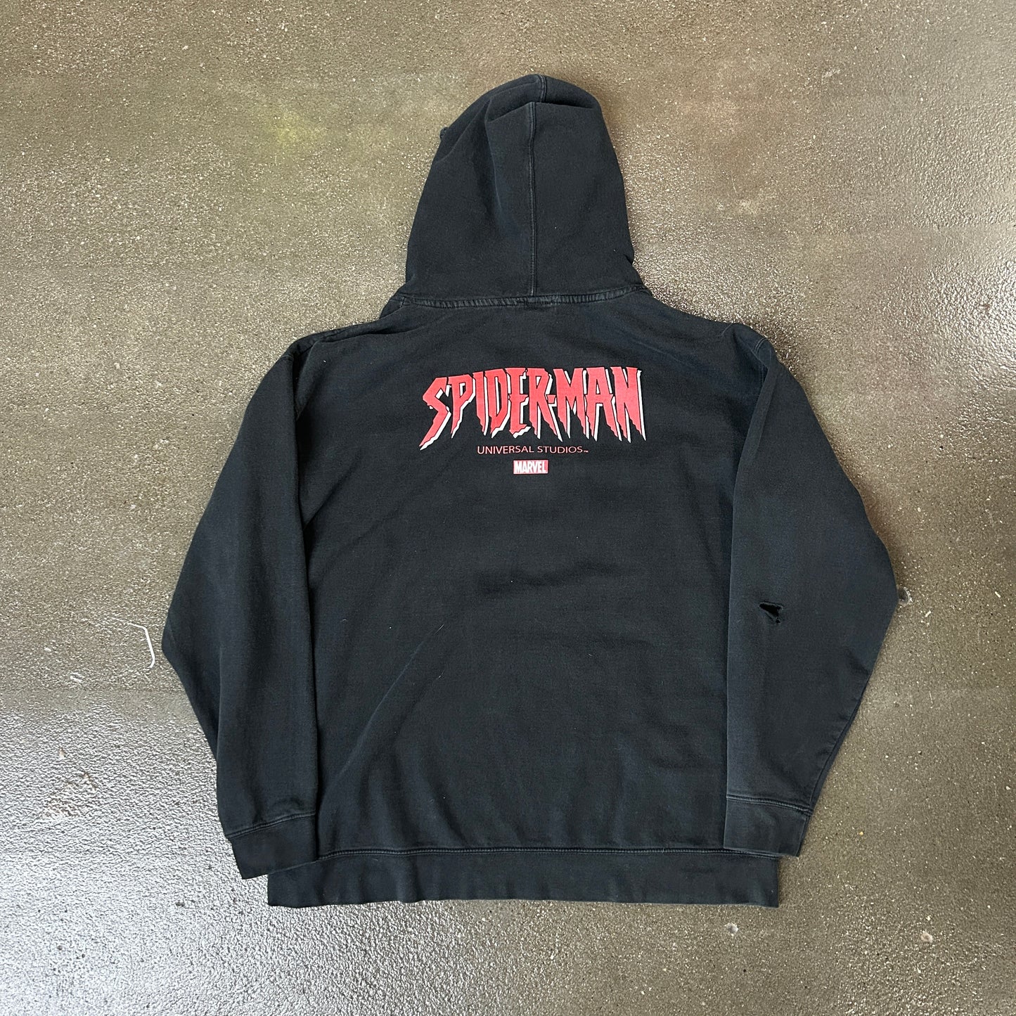 Vintage Spider Man Universal Studios Hoodie