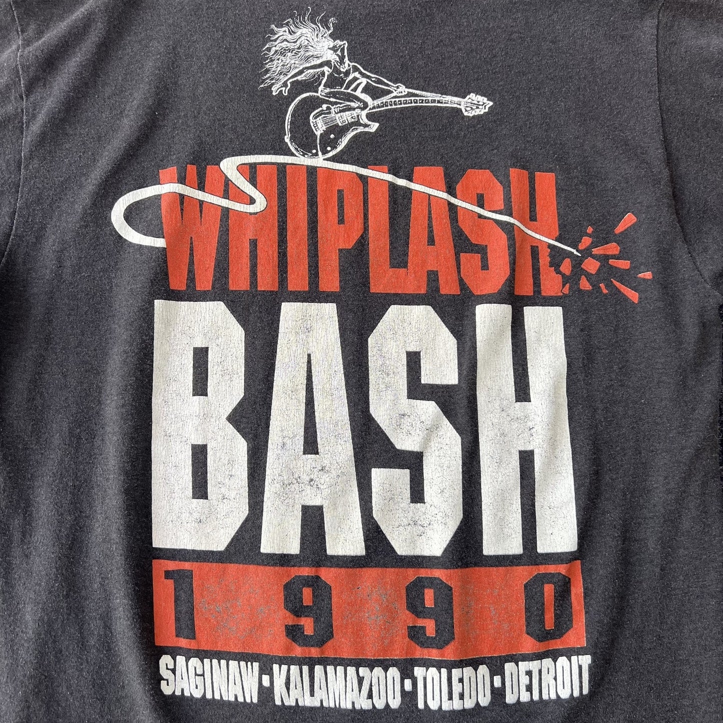 Vintage 90s Ted Nugent Whiplash Bash Tee