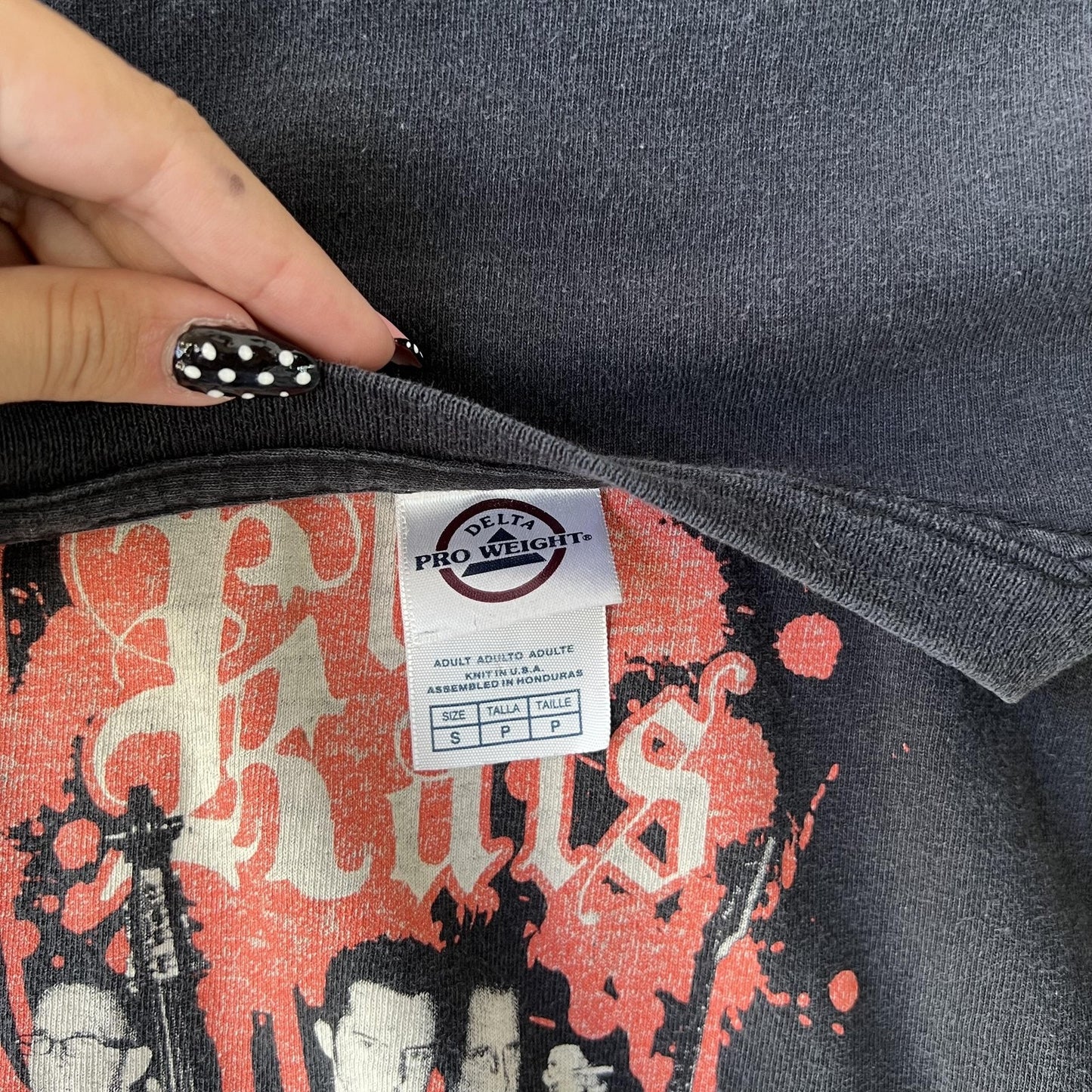 Y2K The Koffin Kats Psychobilly Punk Tee