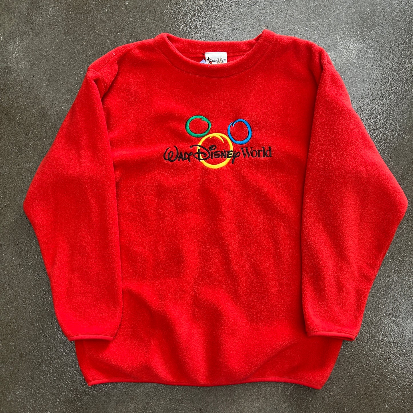 Disney World Y2K Embroidered Fleece
