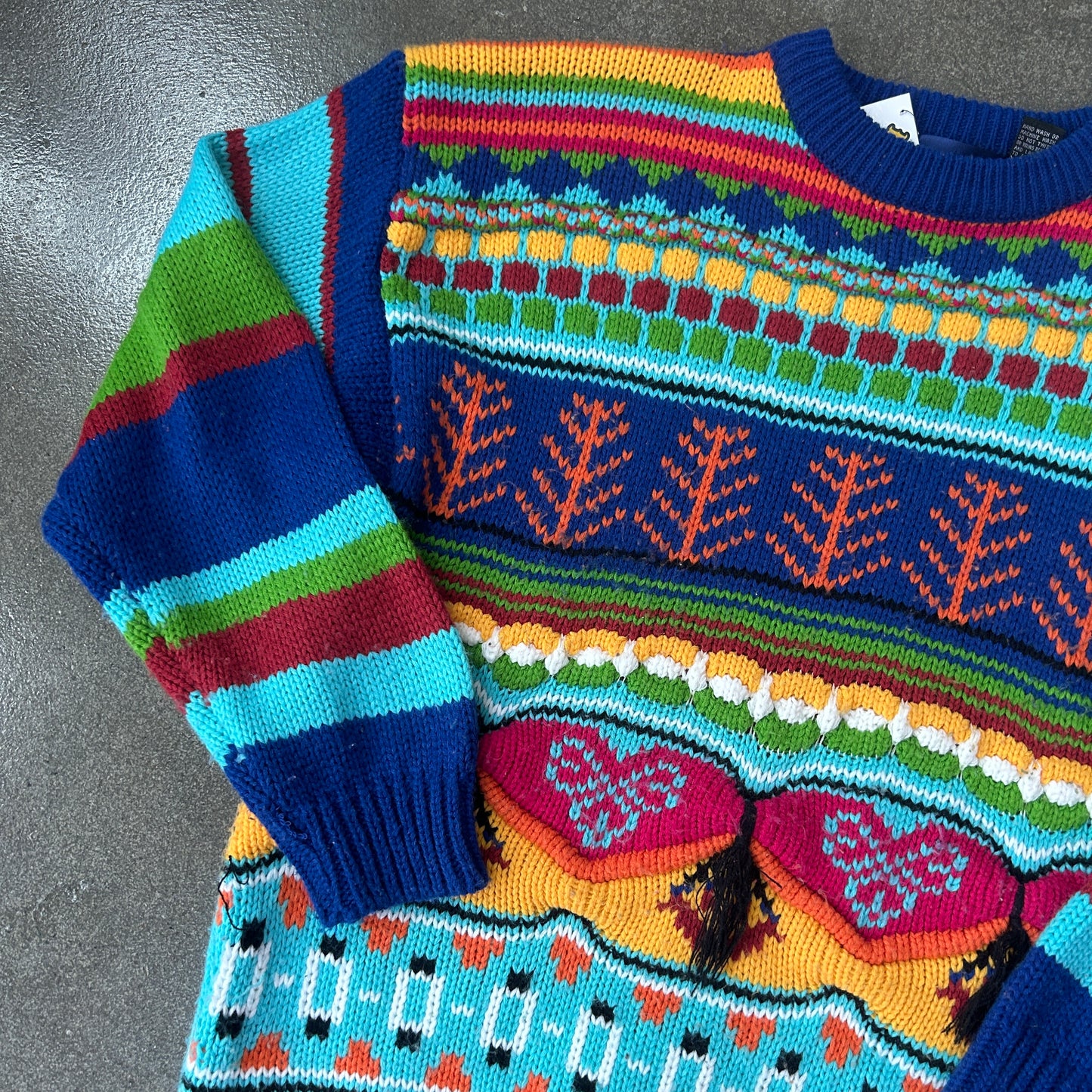 Vintage Amelia Austin Tassel Sweater