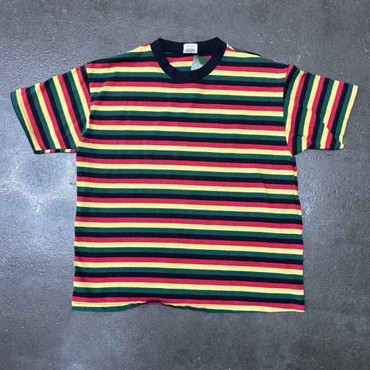 Vintage Germany Colors Striped Tee