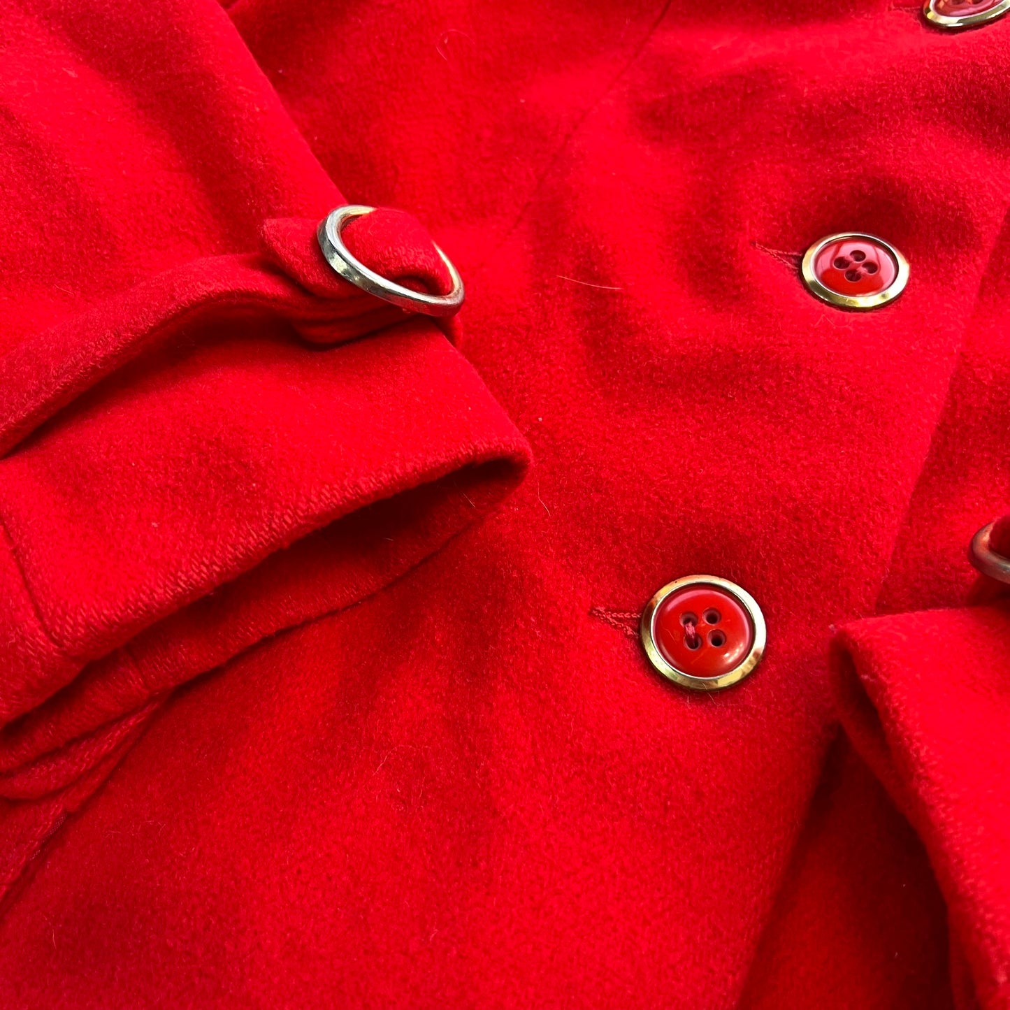 Vintage Kinsler Wool Trench Coat