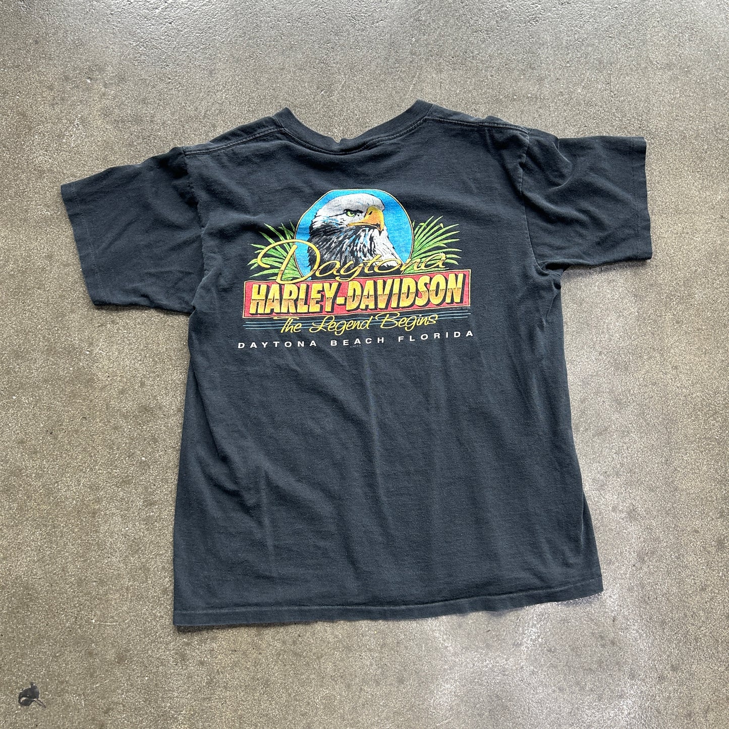 Vintage 90s Harley Davidson The Legends Begins Tee