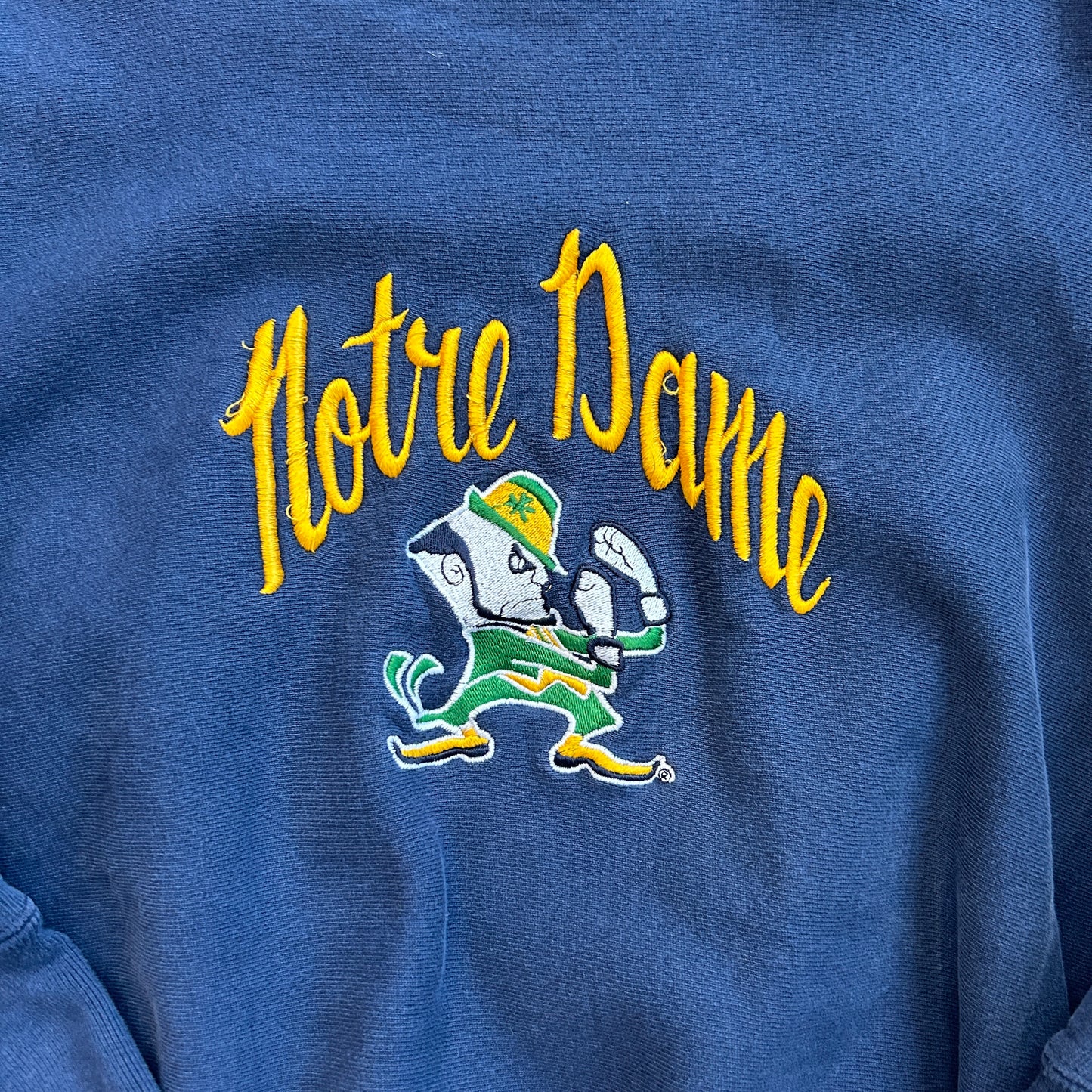 Vintage Champion Reverse Weave Notre Dame Crewneck