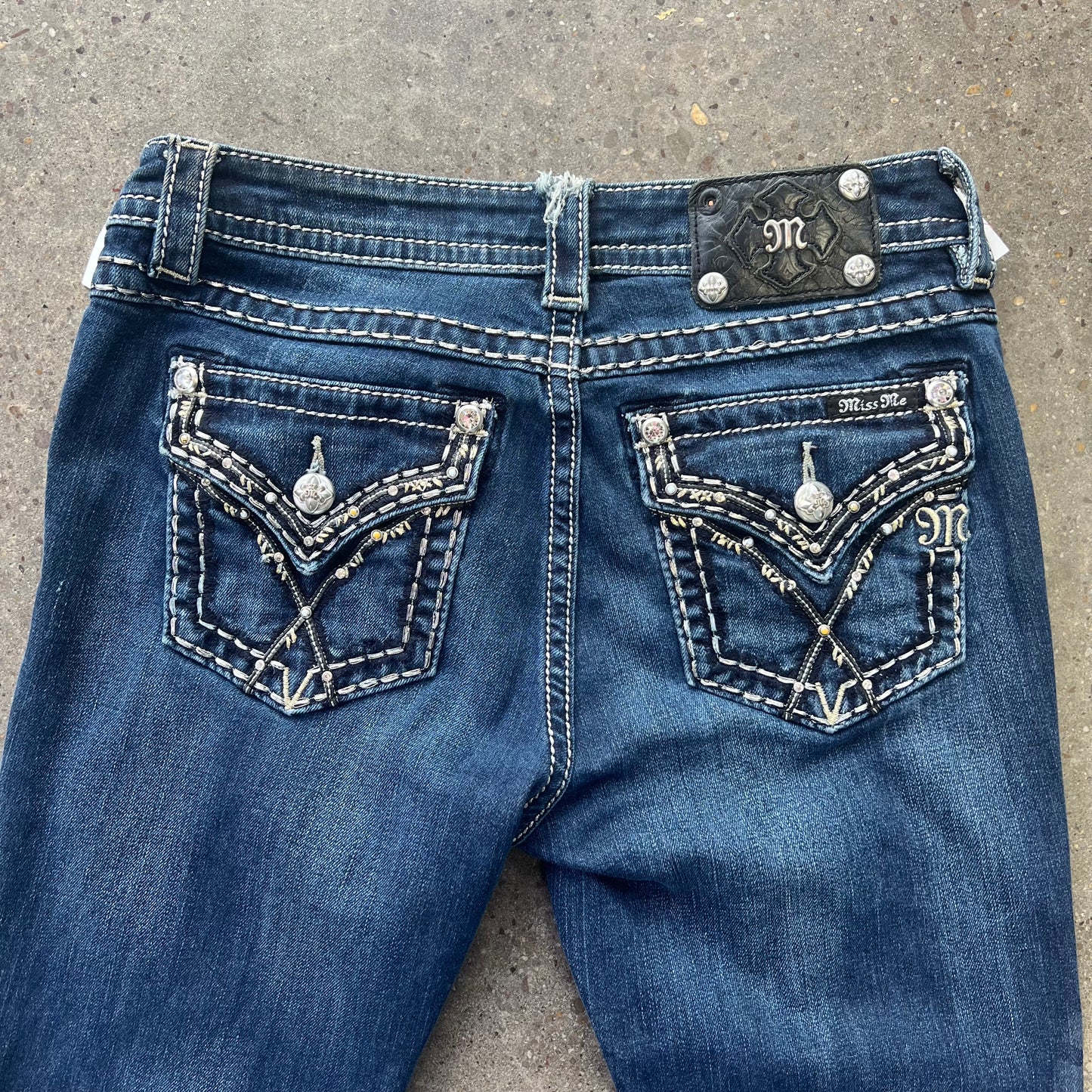 Vintage Miss Me Mid-Rise Skinny Jeans