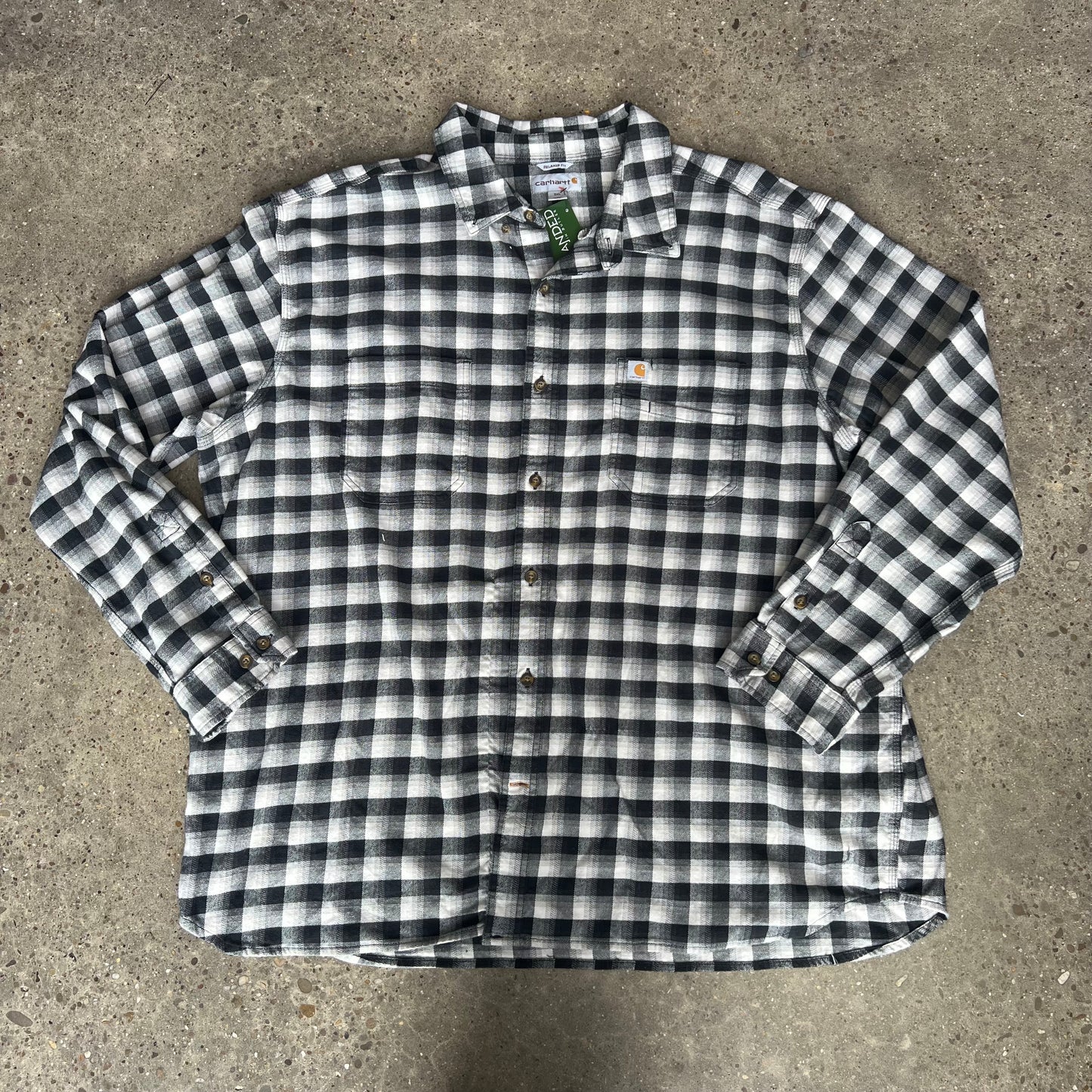 Vintage Carhartt Plaid Button Up