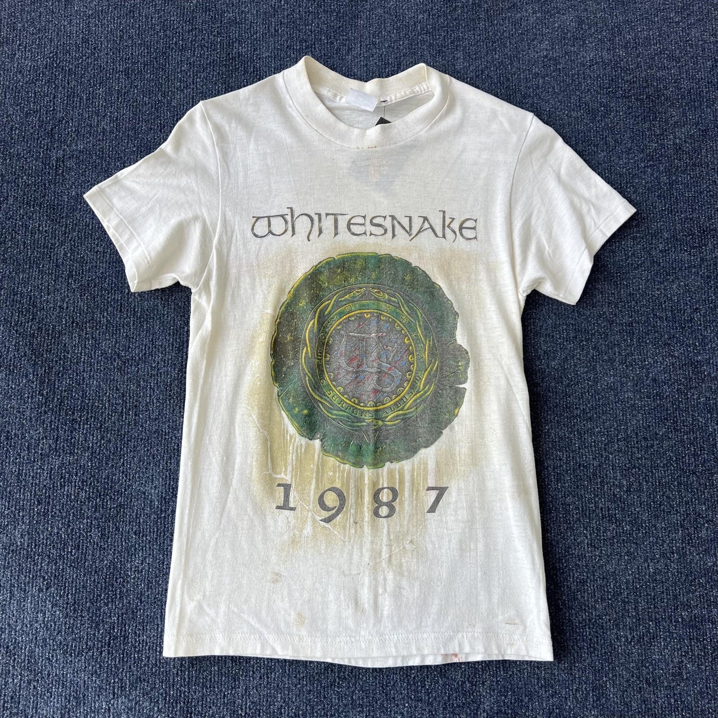 Vintage 1987 Whitesnake Tour Tee