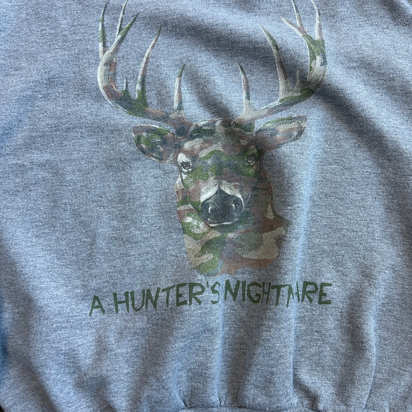 Vintage Buck Hunter’s Nightmare Crewneck