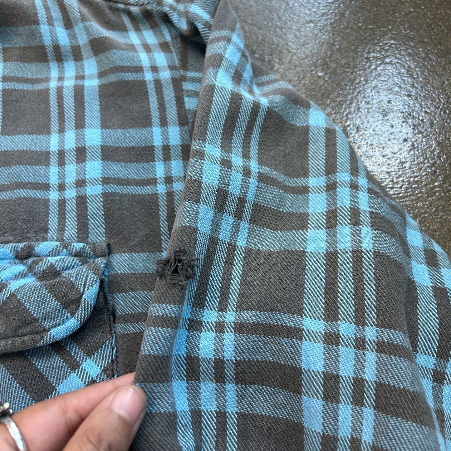 Vintage Dickies Distressed Flannel