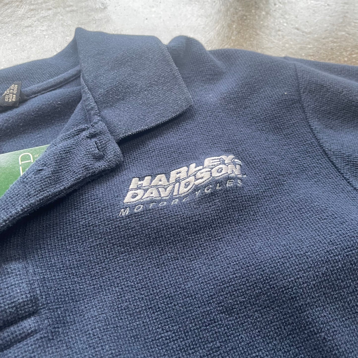 Vintage Harley Davidson Collared Shirt