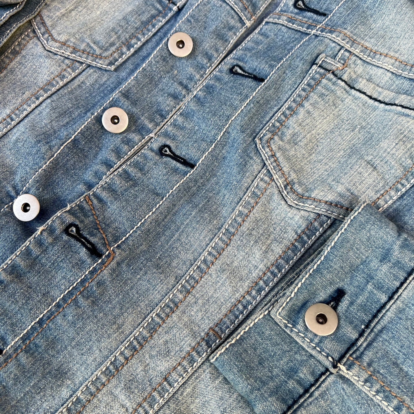 Vintage Paris Blues Jean Jacket