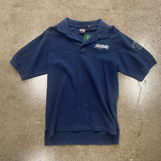 Vintage Harley Davidson Collared Shirt
