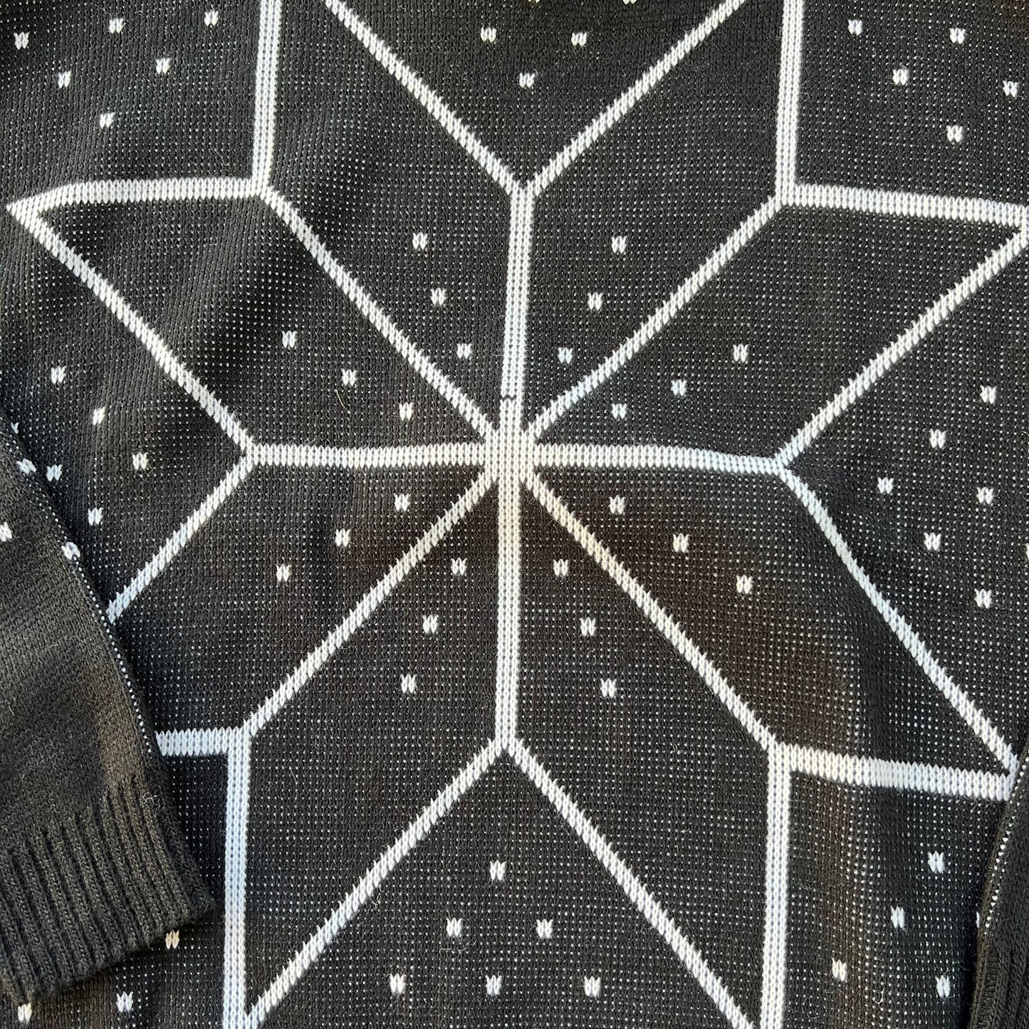 Vintage Cabin Creek Patterned Sweater