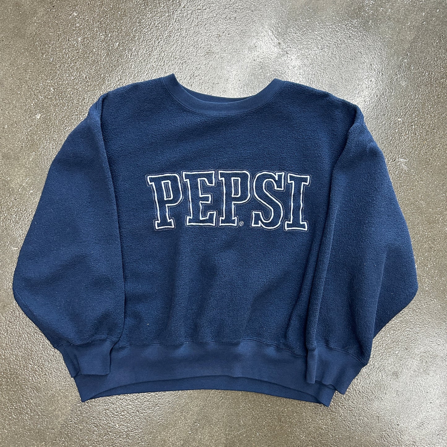 Vintage Pepsi Cola 90s Fleece Crewneck