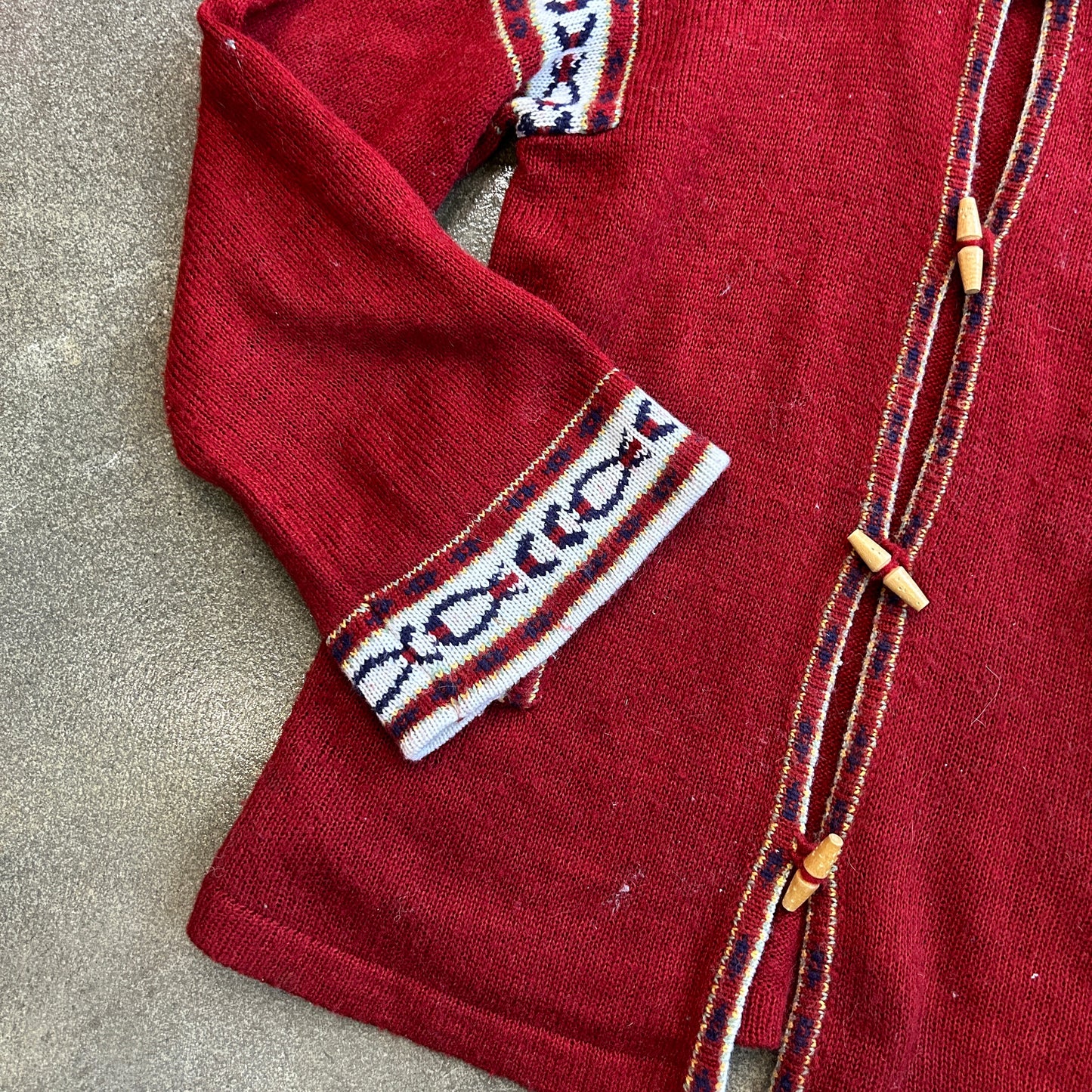 Vintage JOY Keyhole Cardigan