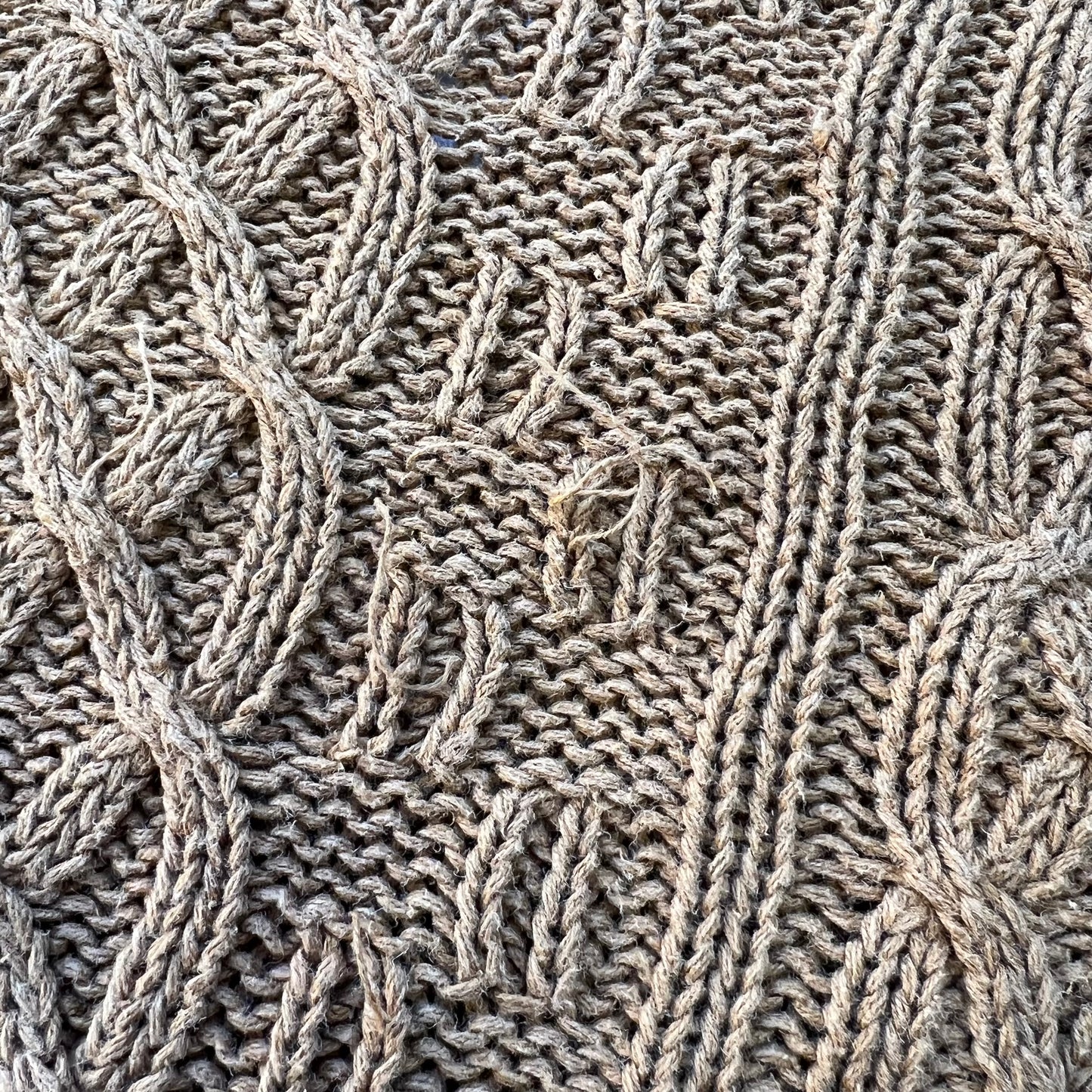 Vintage Ocean Port Cable Knit Sweater
