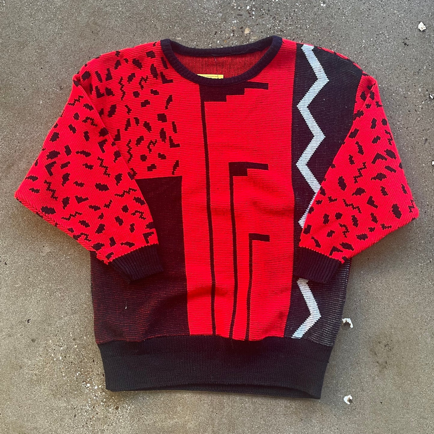 Vintage Patterned Sweater