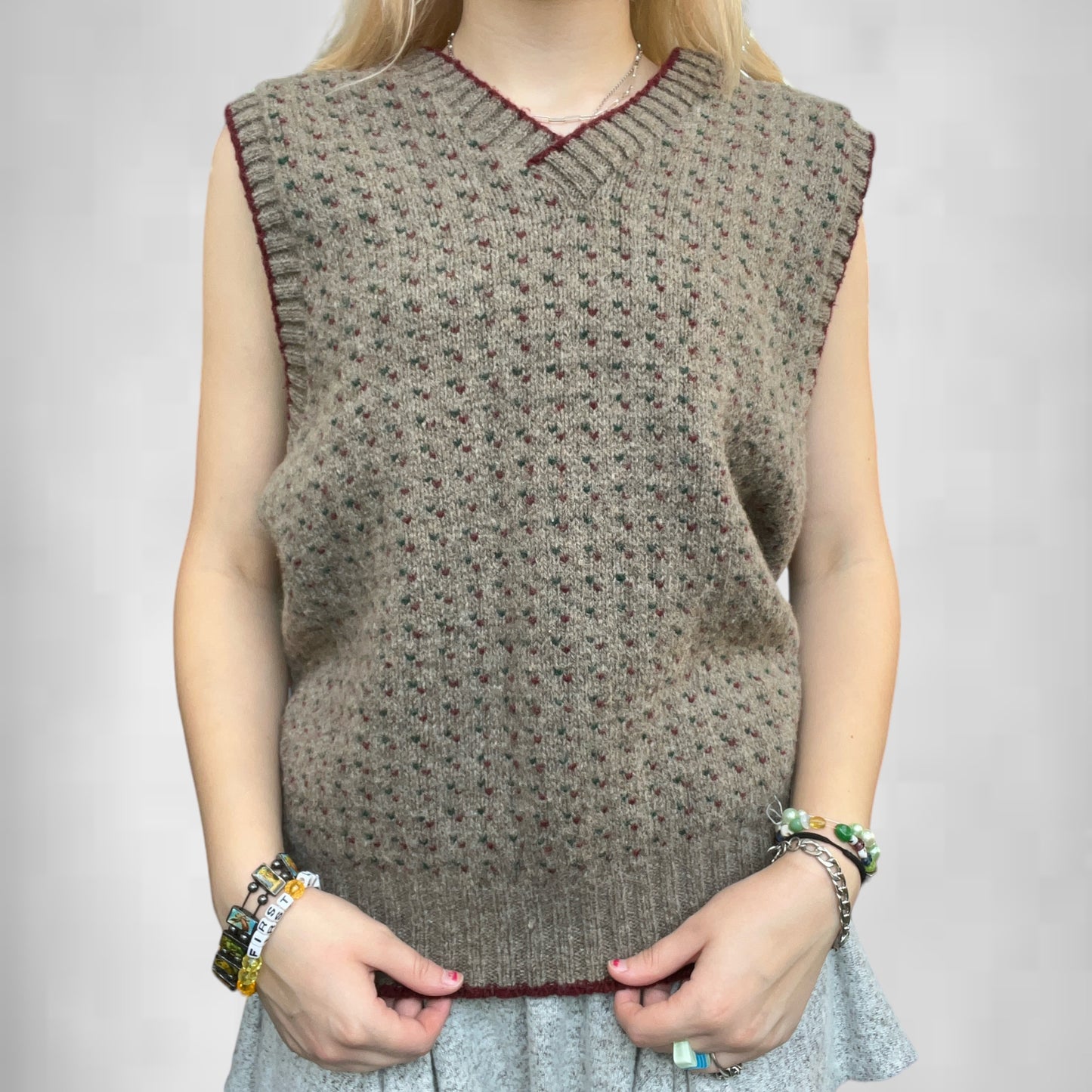 Vintage Boat House Row Sweater Vest