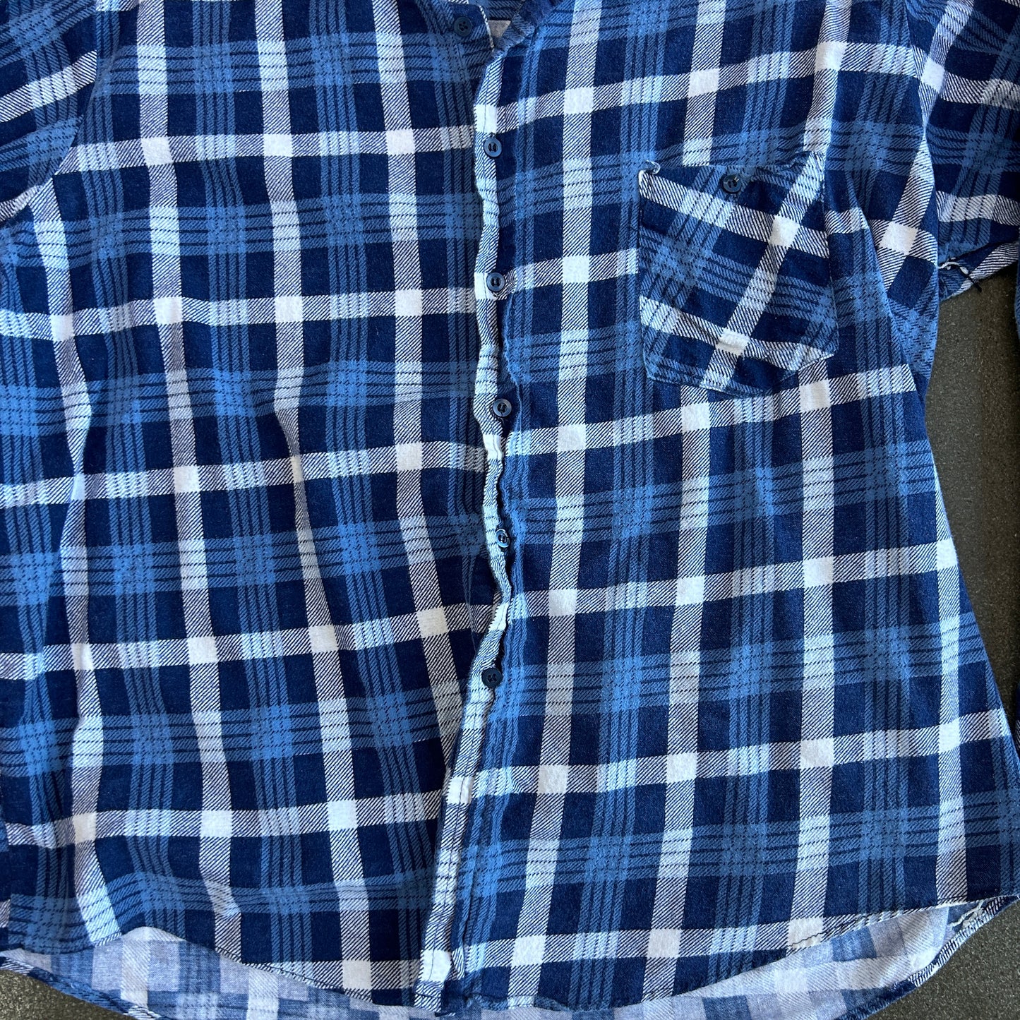 Vintage Prestige Gold Button Up Flannel