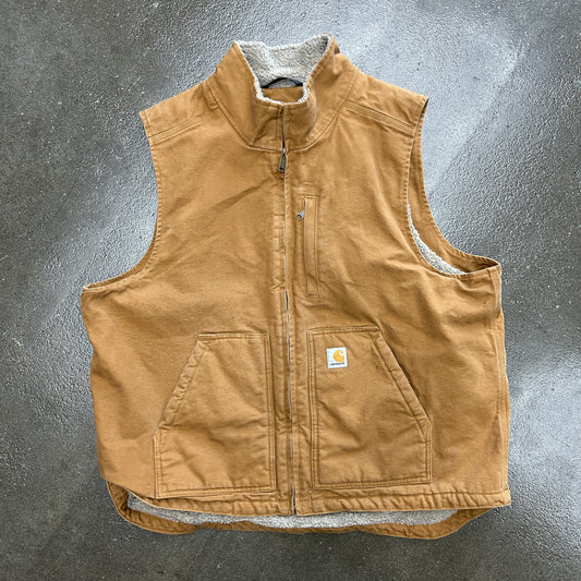 Vintage Carhartt Sherpa Lined Vest