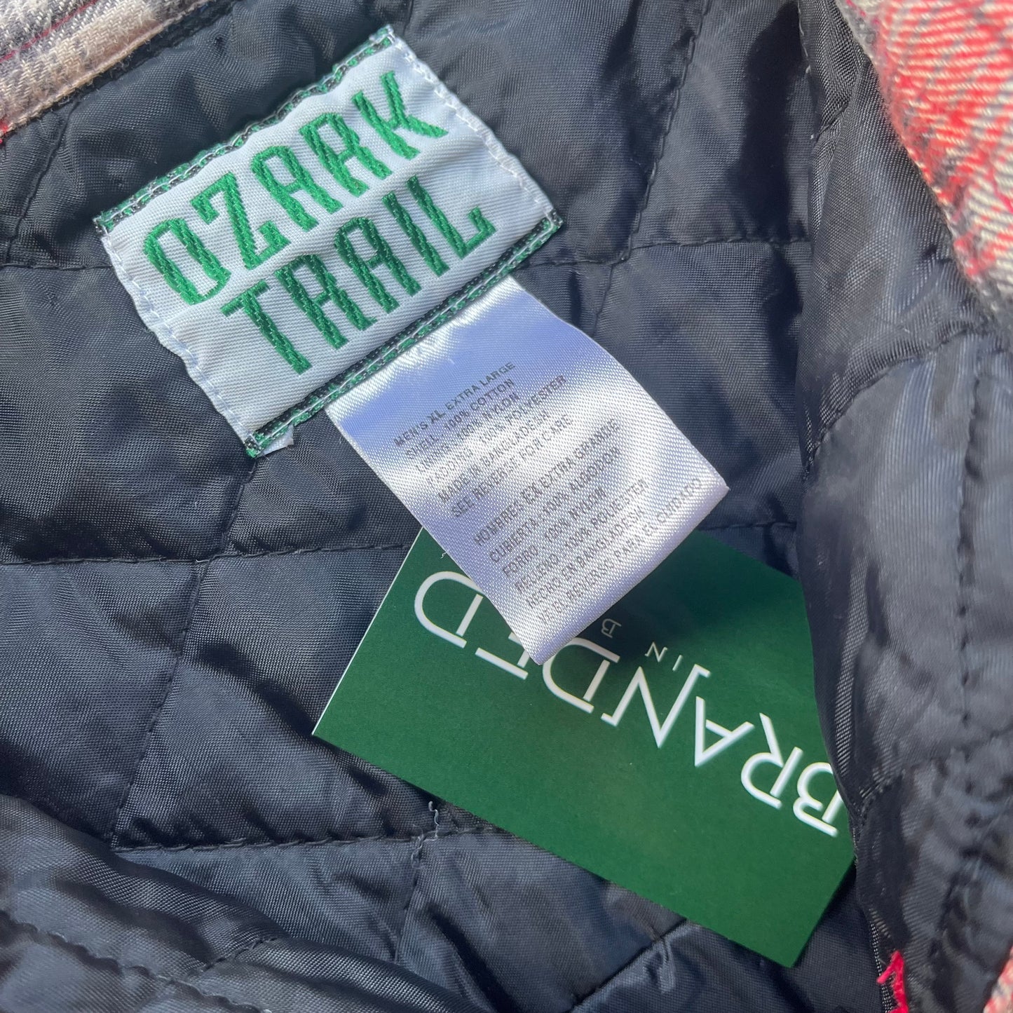 Vintage Ozark Trail Quilted Flannel