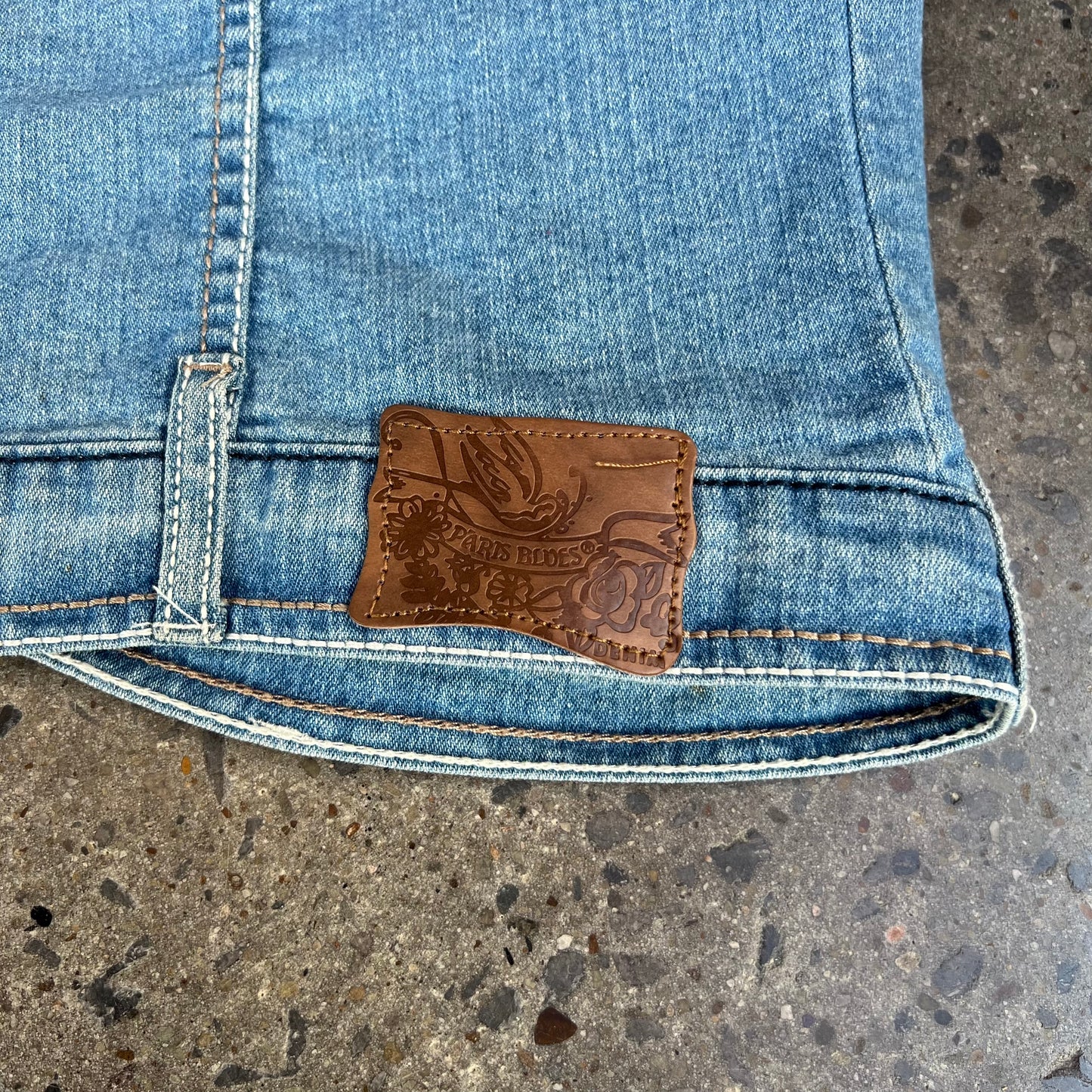 Vintage Paris Blues Jean Jacket
