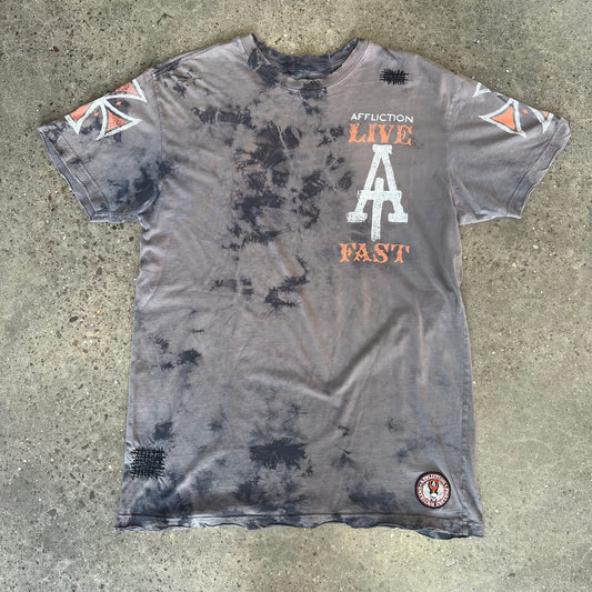 Vintage Affliction Live Fast Tee