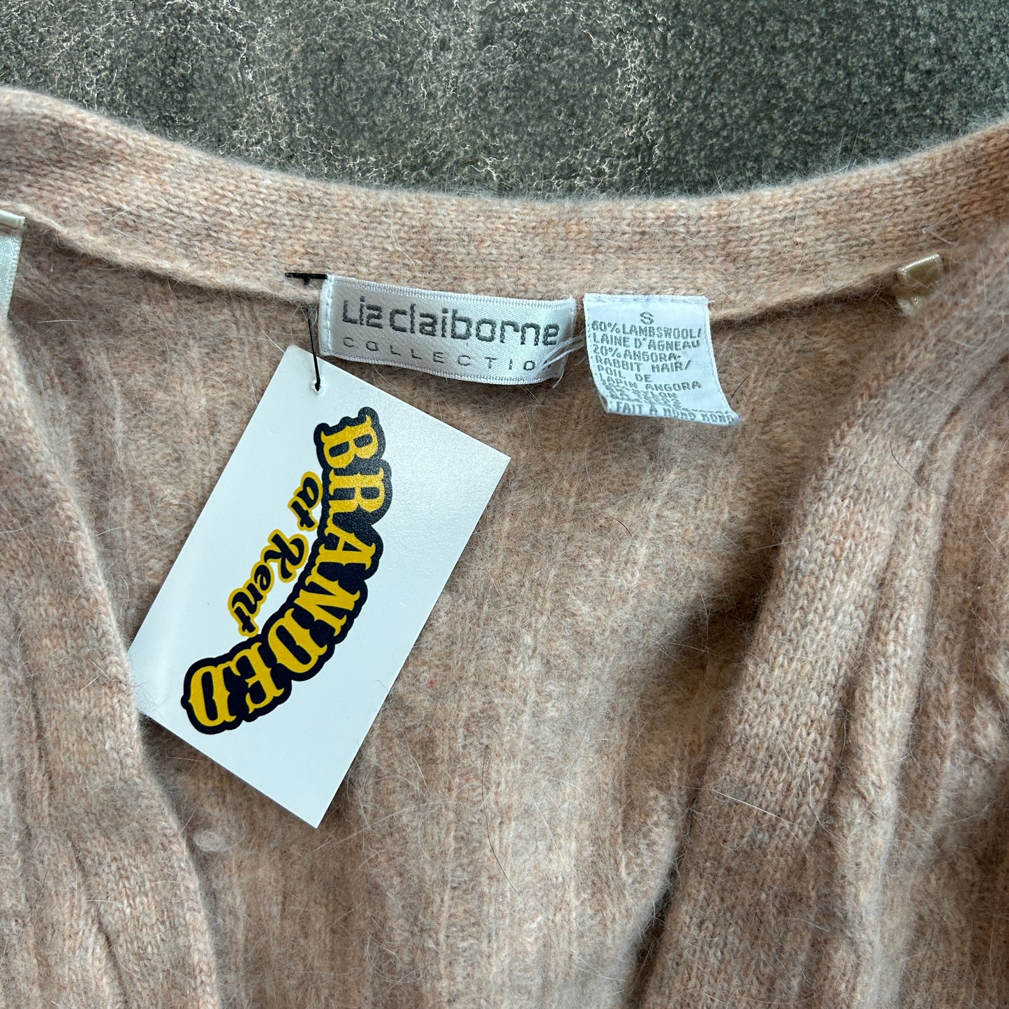Vintage Liz Claiborne Lambswool Cardigan