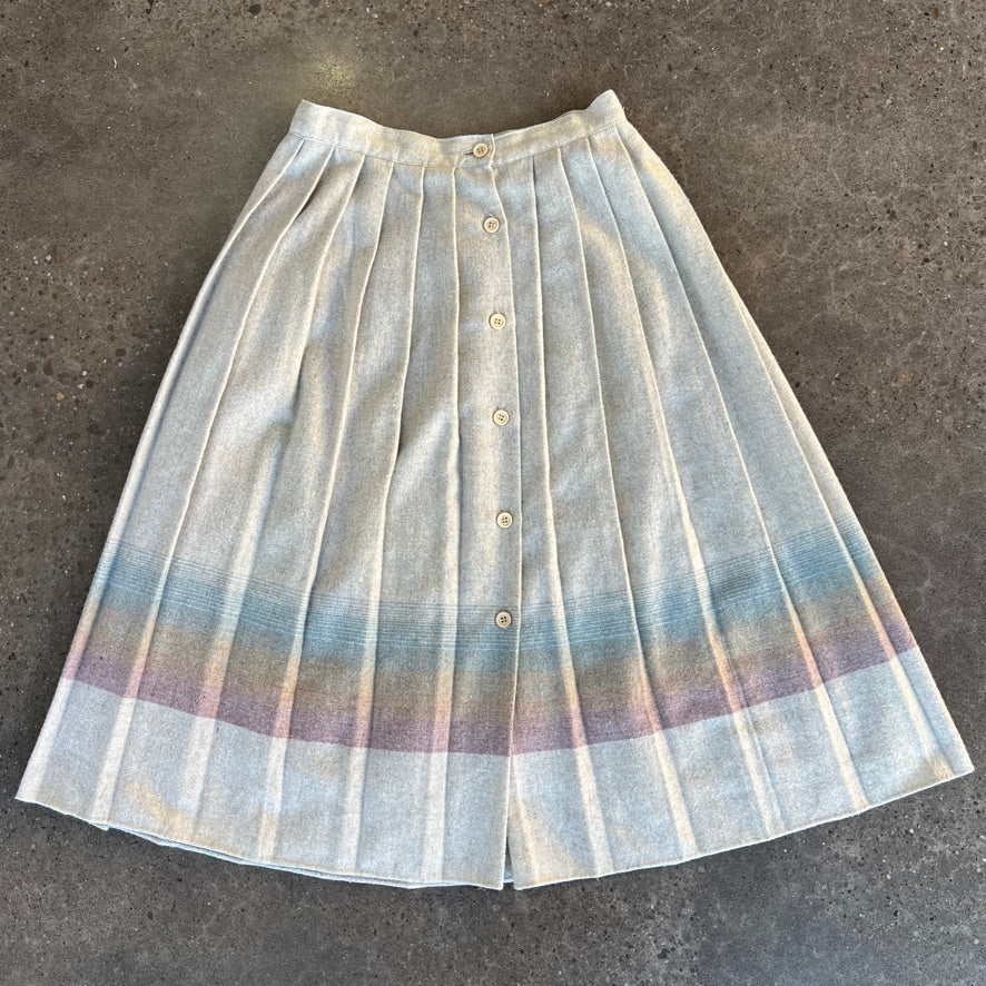 Vintage Union Made Pleated Skirt