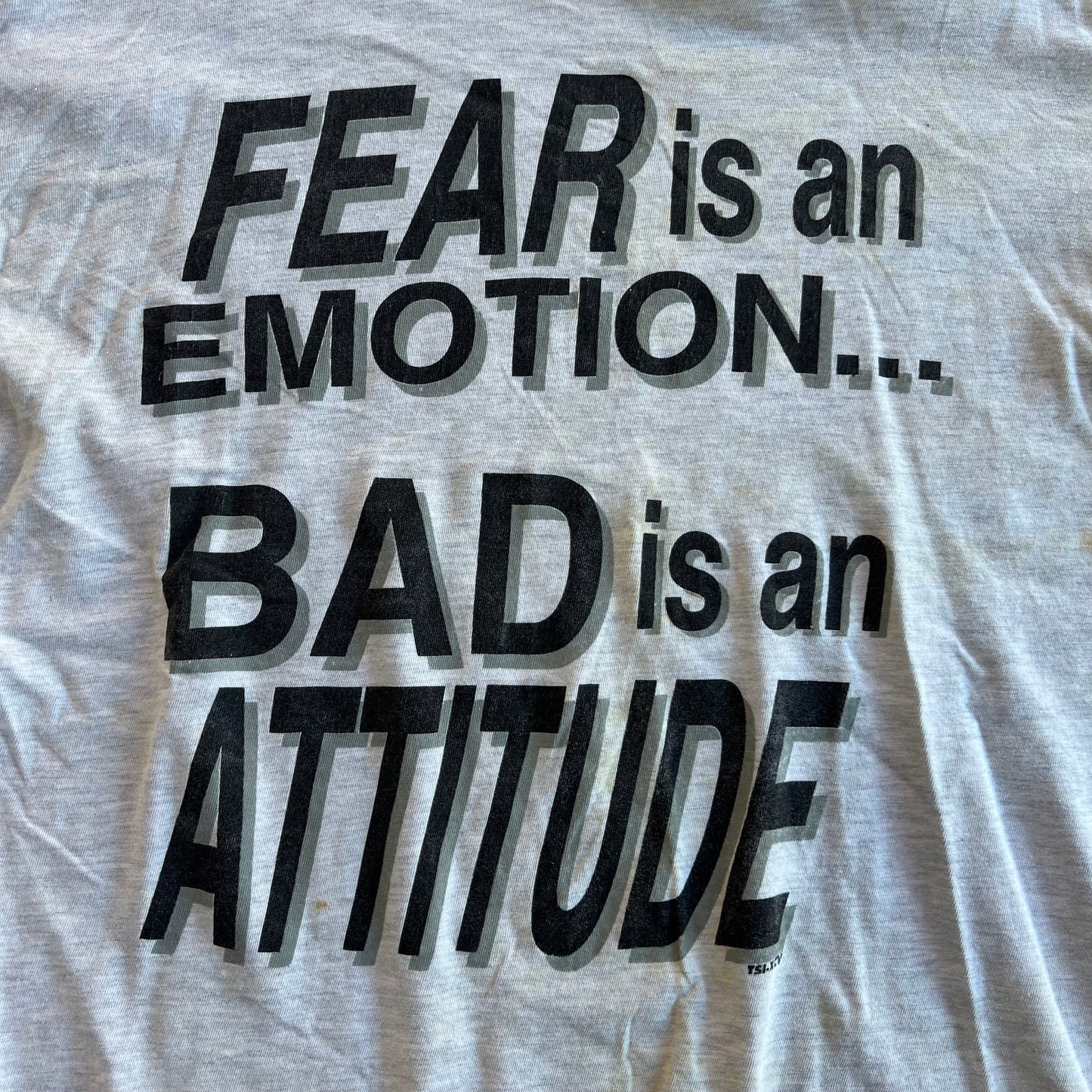 Vintage “Bad is an Attitude” Novelty Tee
