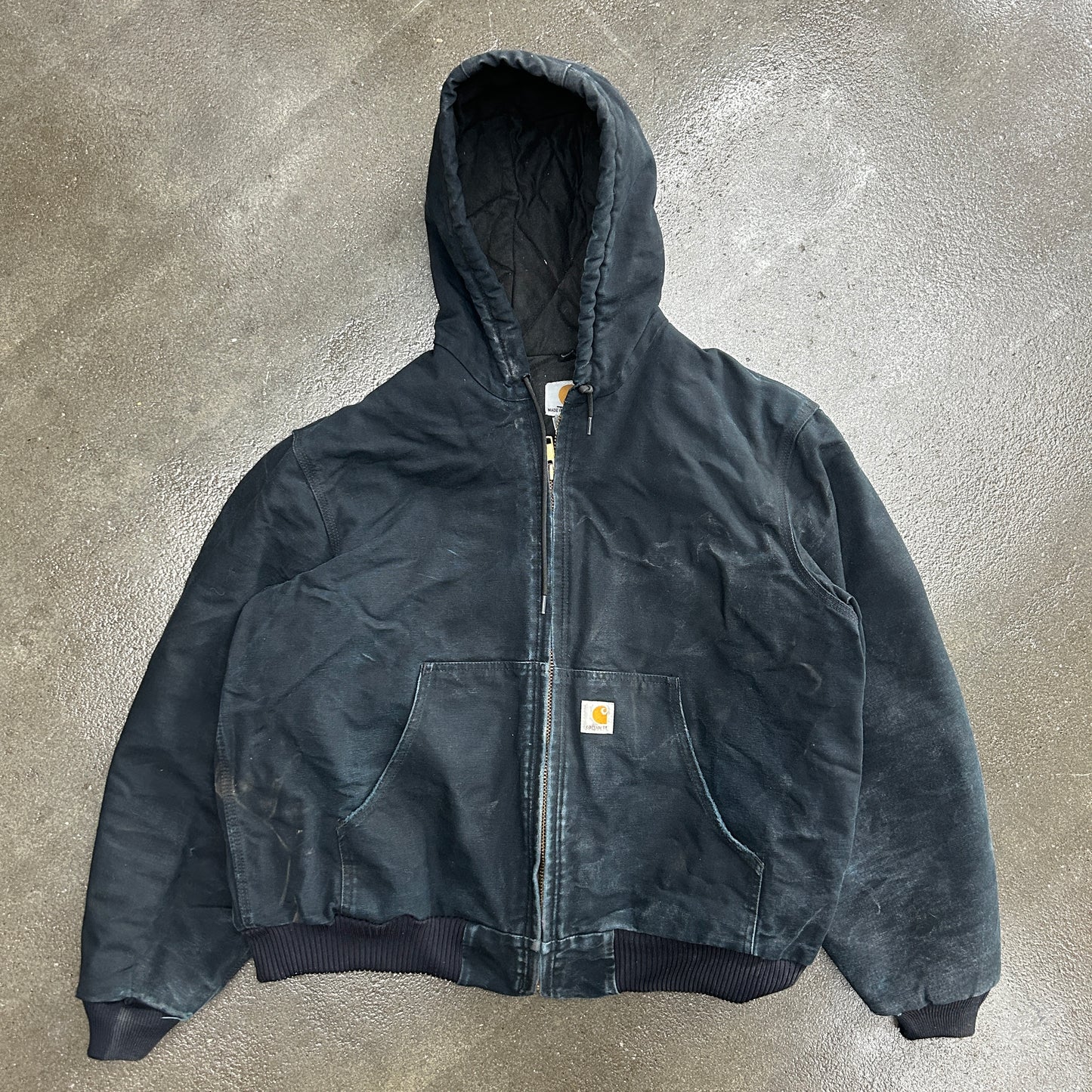 Vintage Carhartt Hooded Workwear Jacket