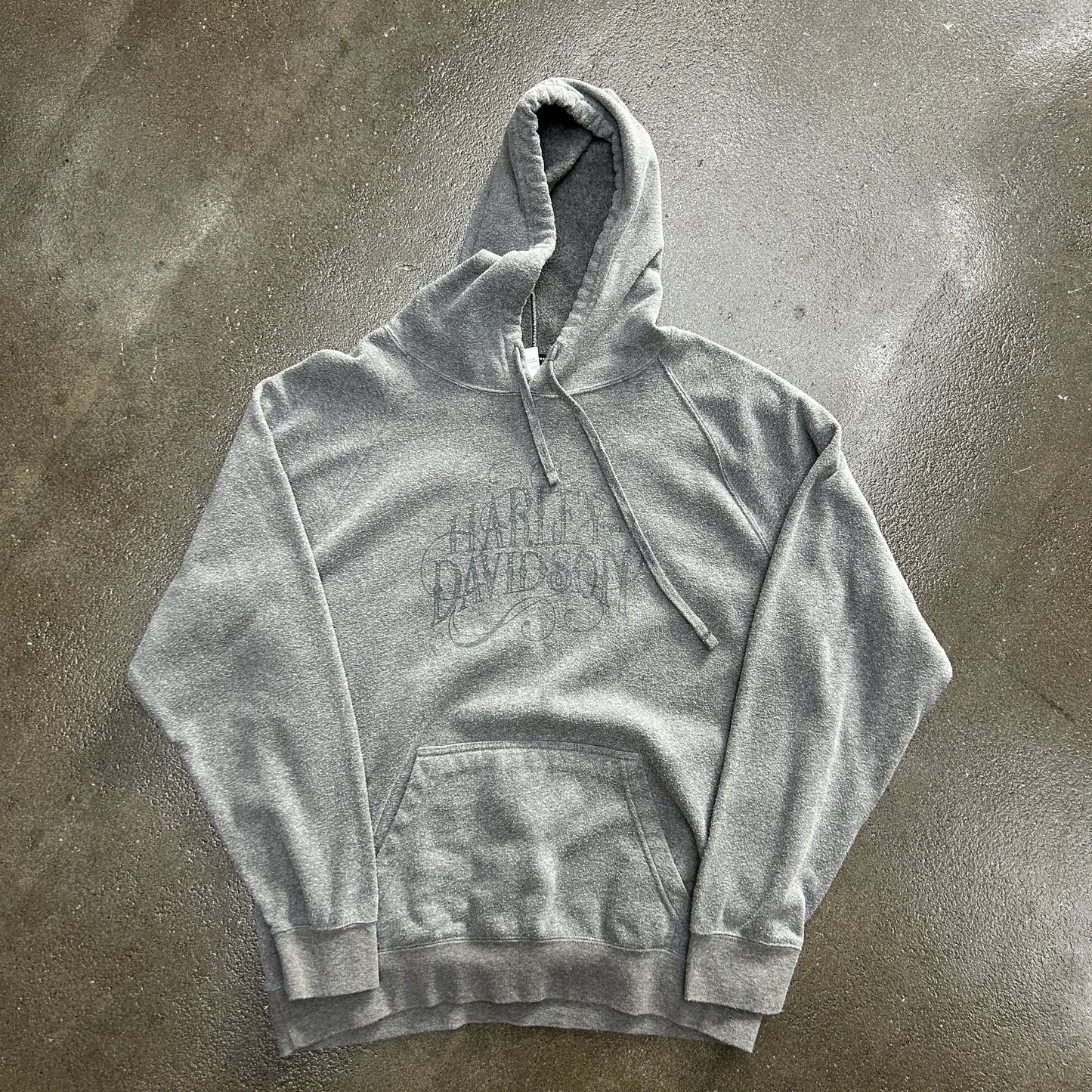 Vintage Harley Davidson Bedazzled Hoodie
