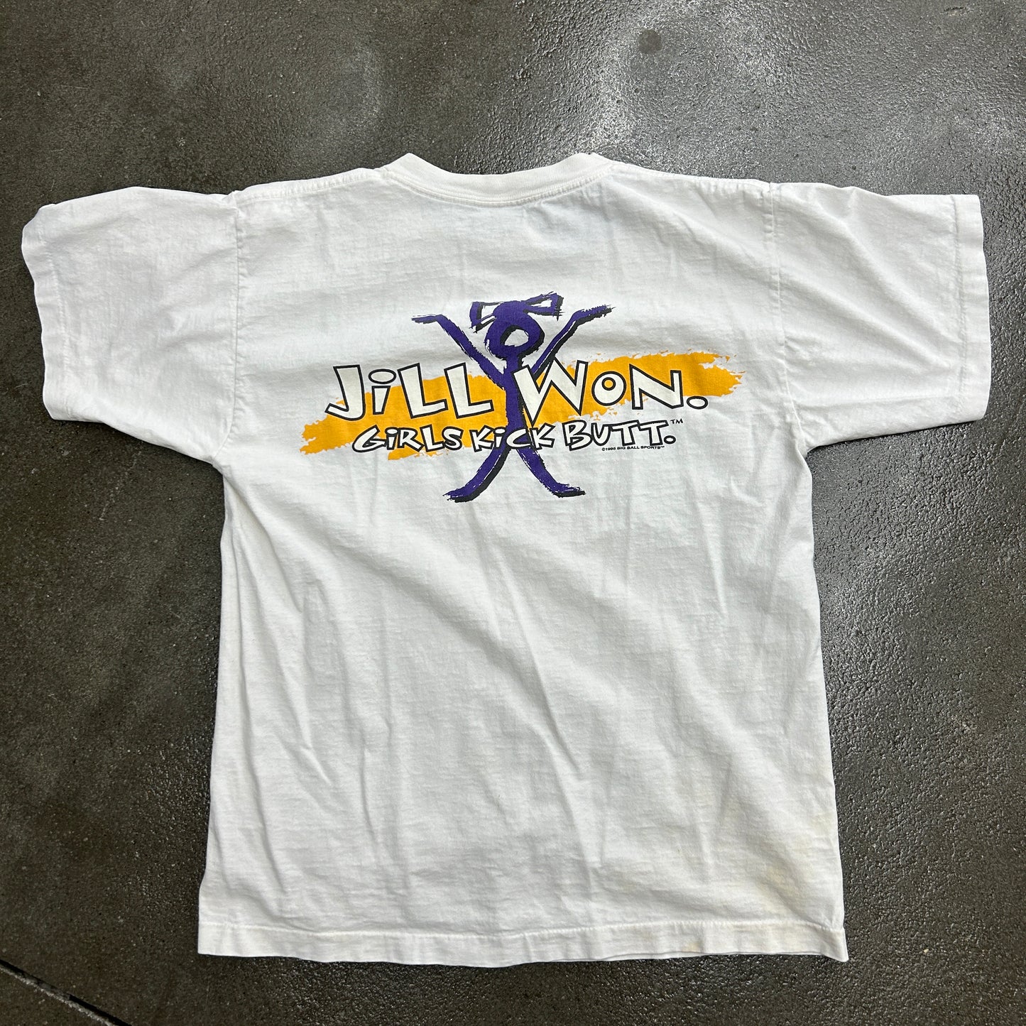 Vintage 1995 Single Stitch Running Tee