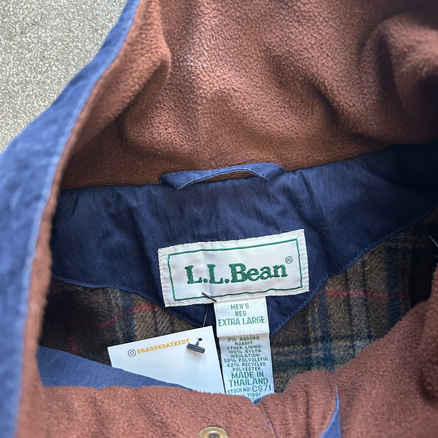 LL Bean Trench Coat