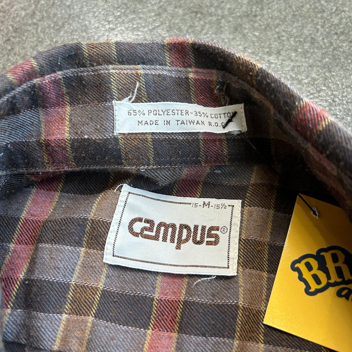 Vintage Campus Flannel