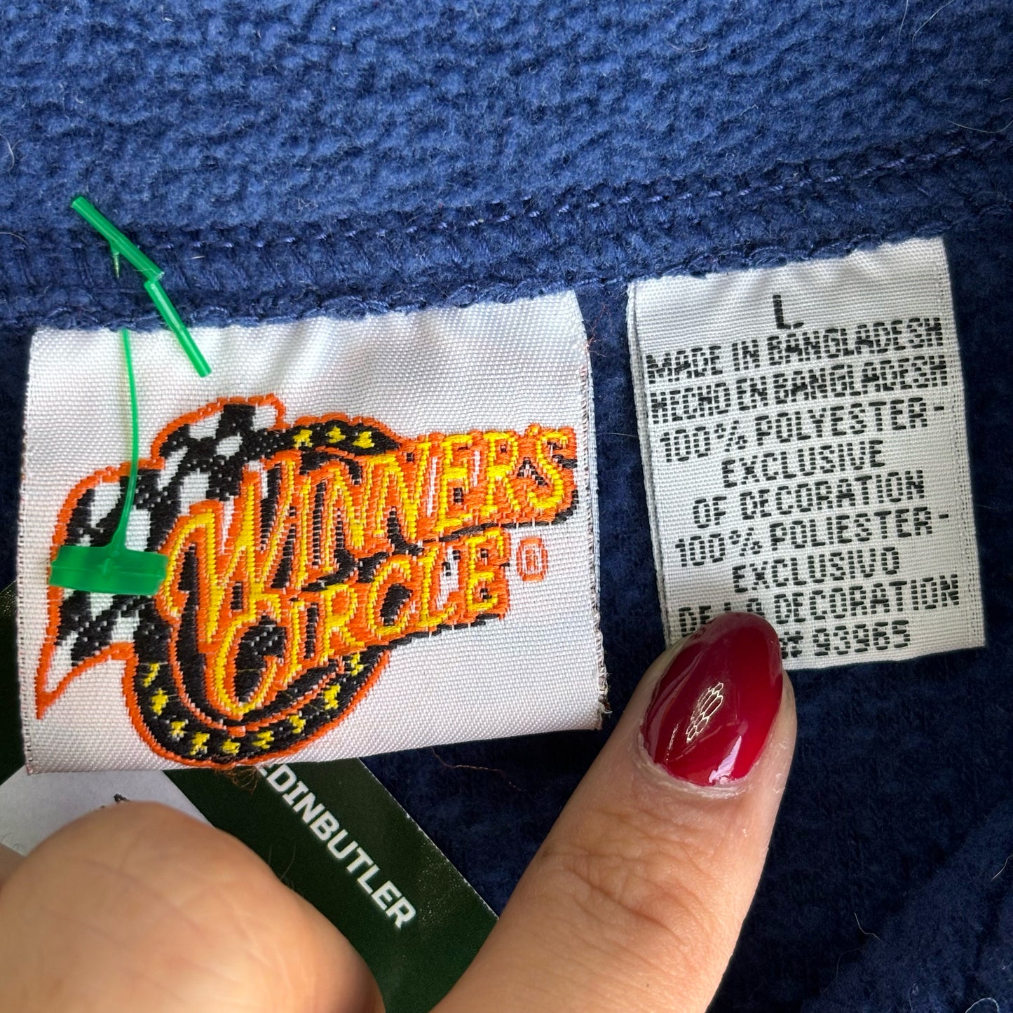 Vintage Jeff Gordon Fleece Quarter Zip